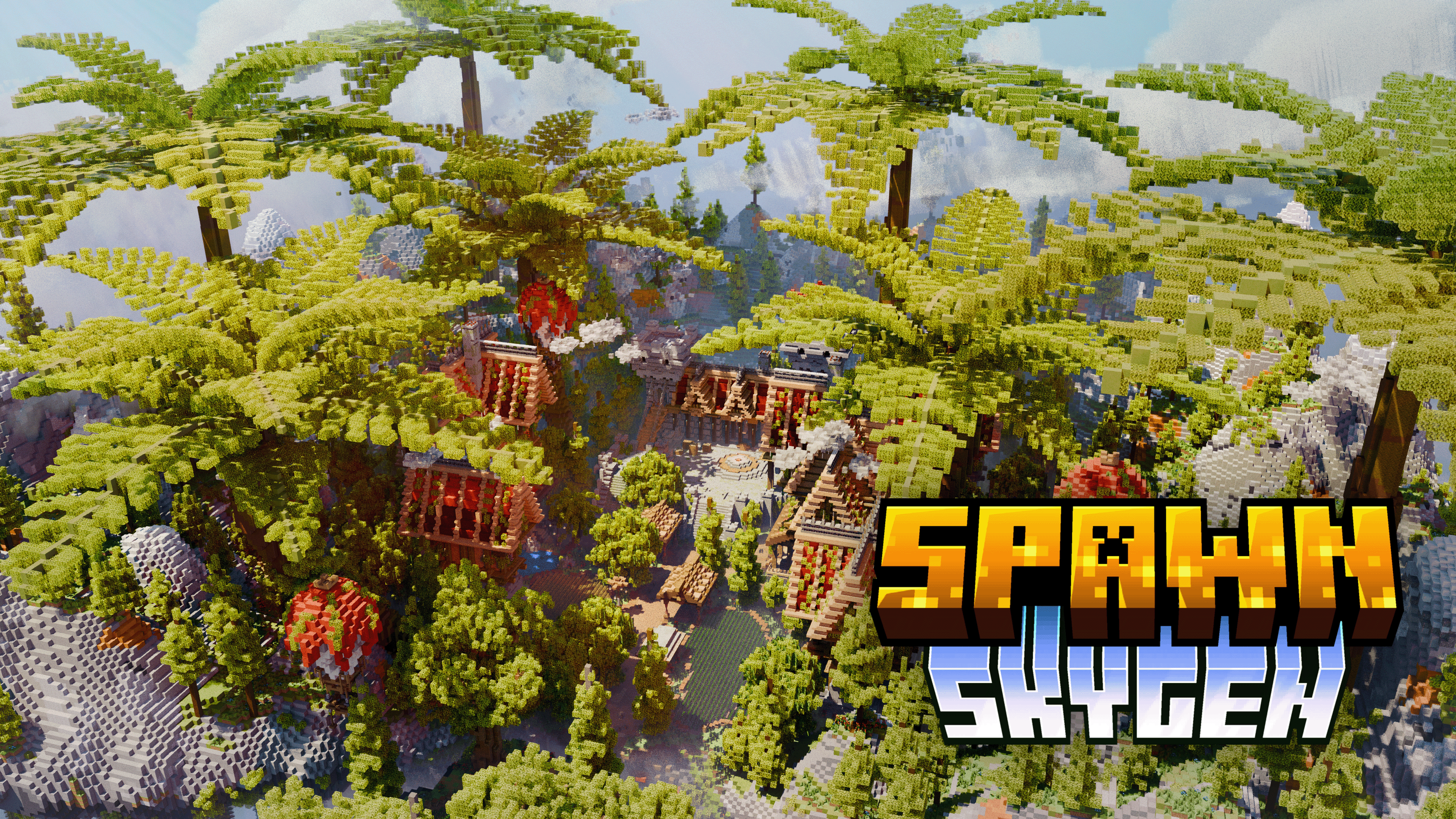 SkyGen or SkyPvP | spawn preview image