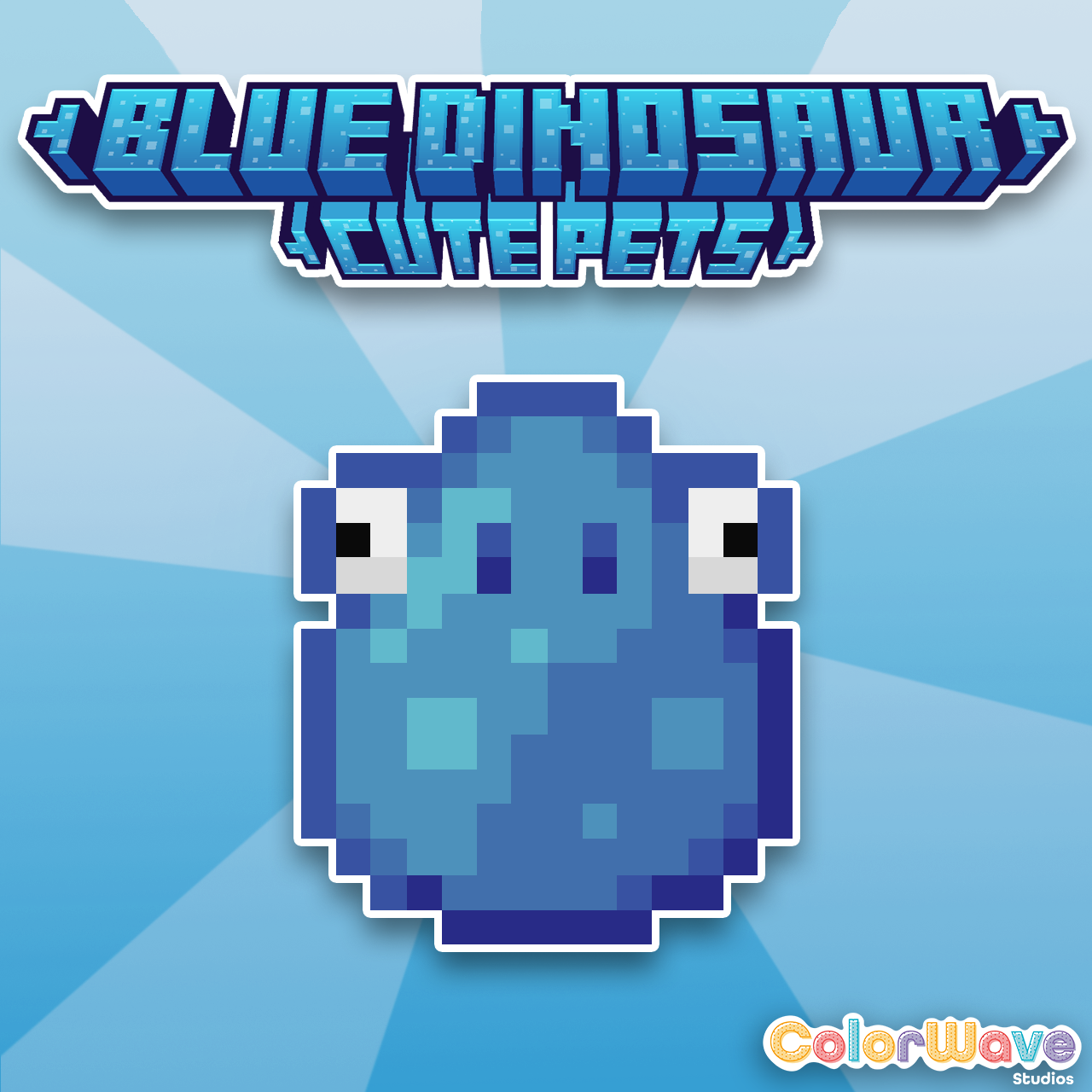 Blue Dinosaur egg