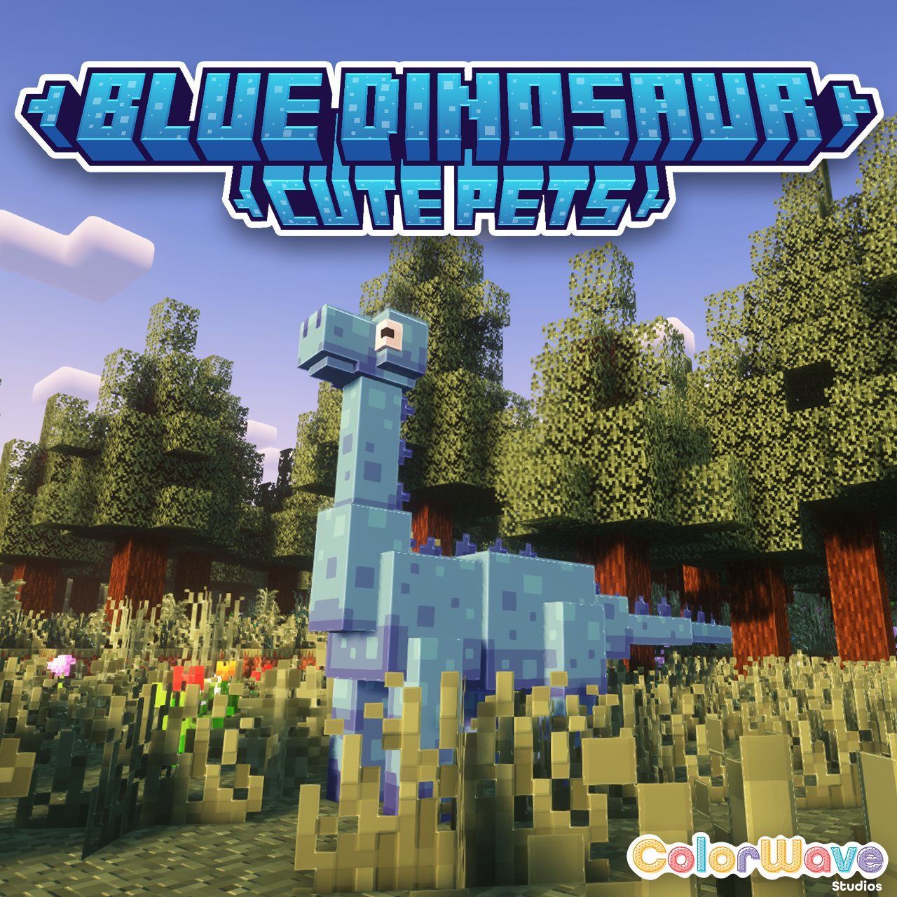 Blue Dinosaur 3