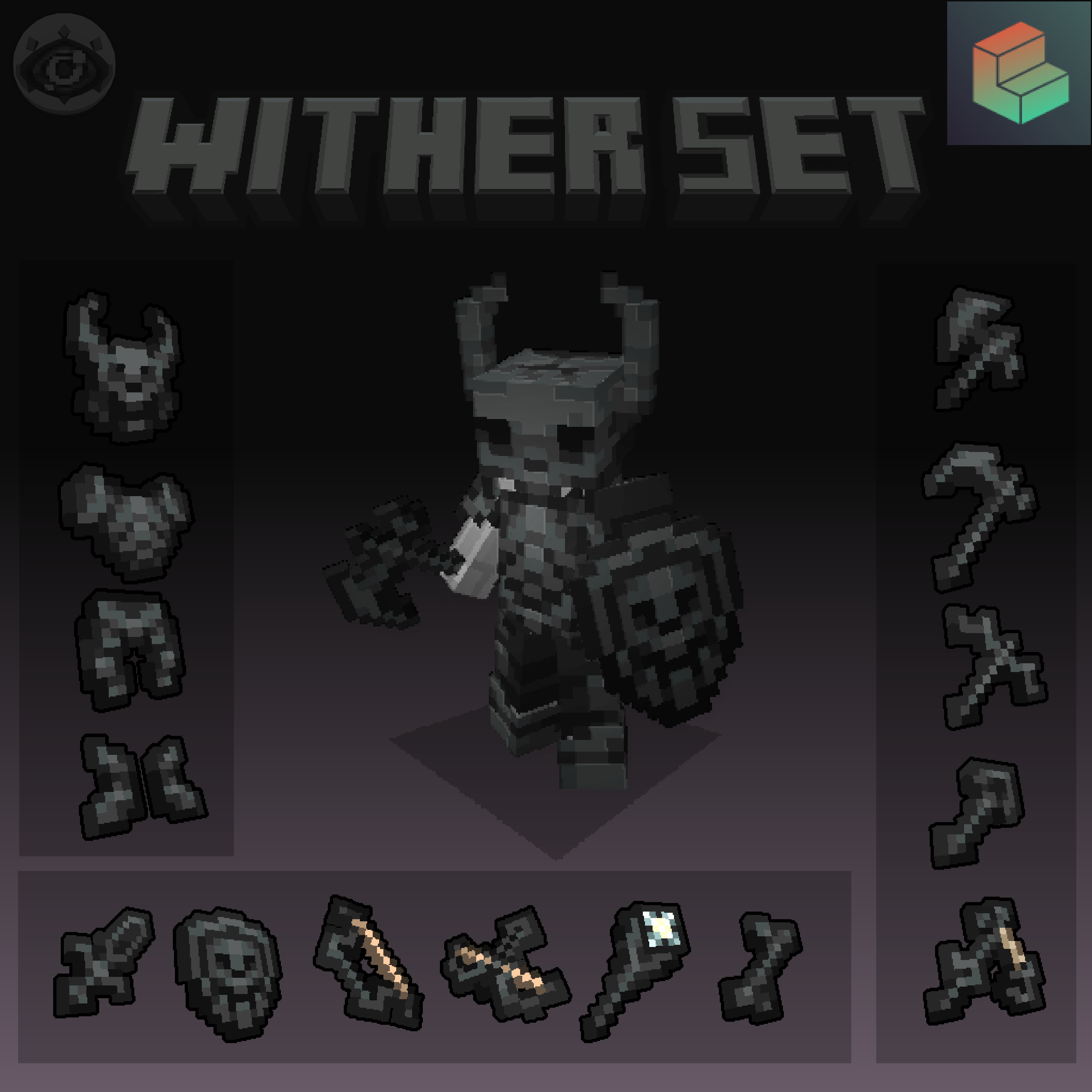 Wither set  voorbeeldafbeelding