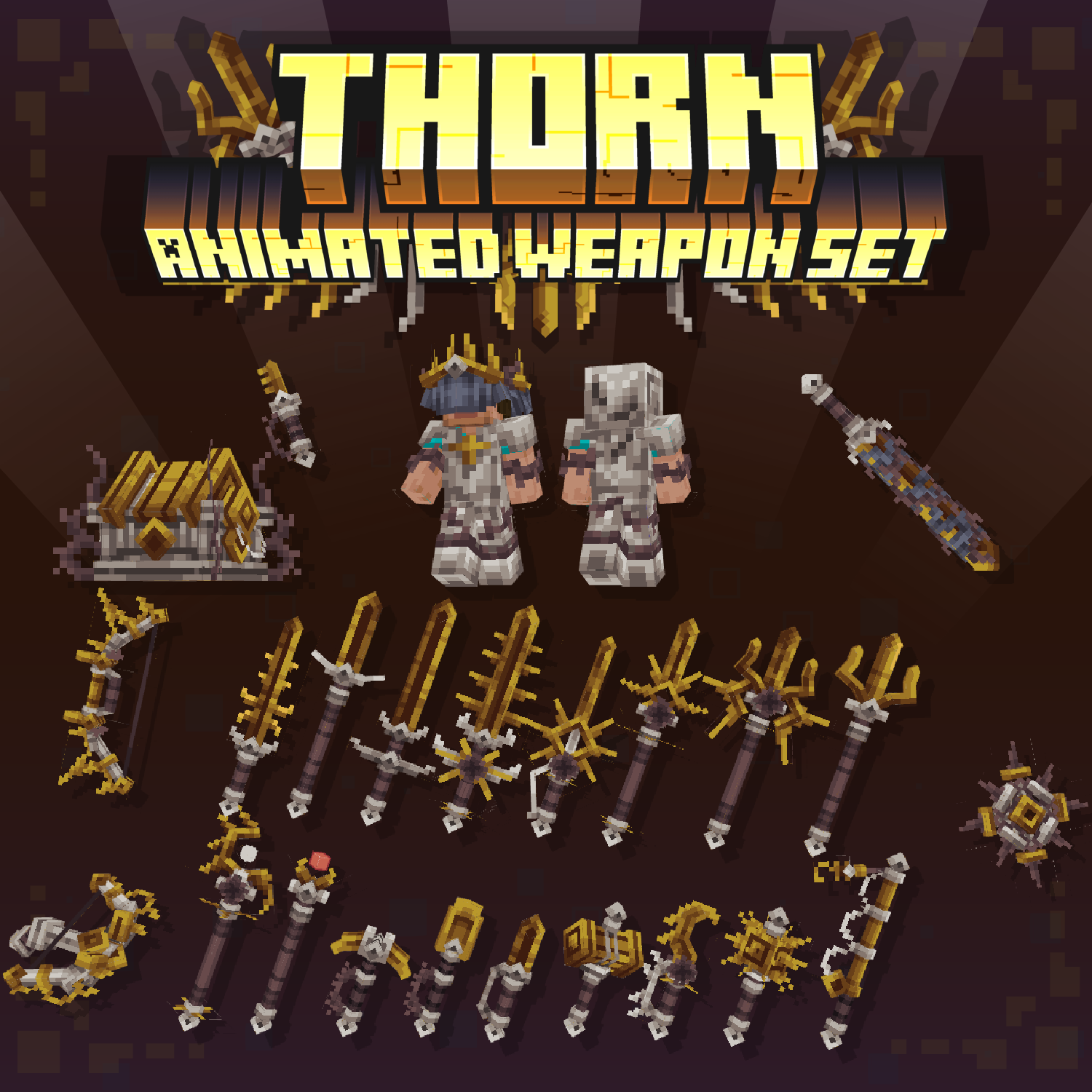 Imagen previa de Thorn Animated Weapon Set Volume 1