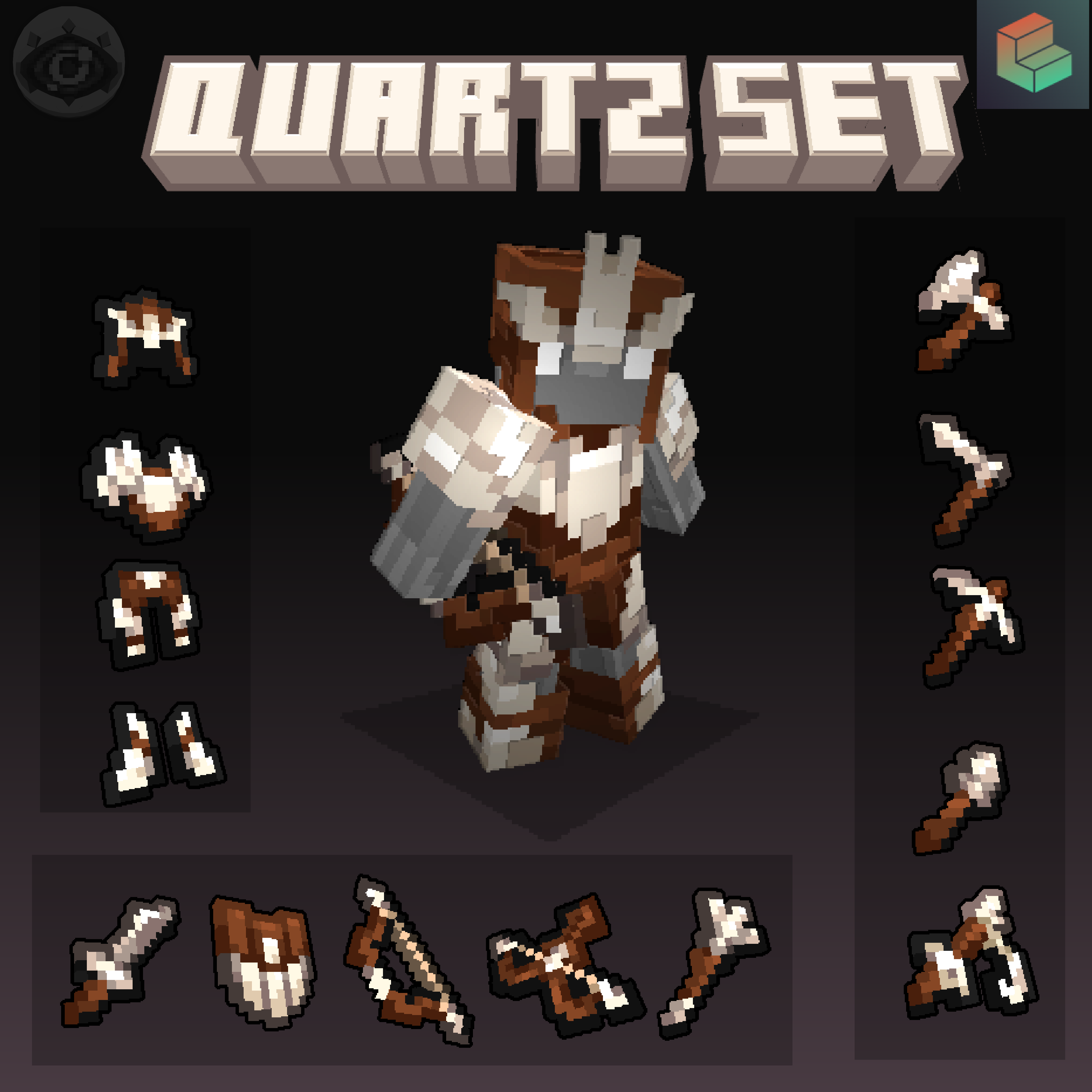 quartz set voorbeeldafbeelding