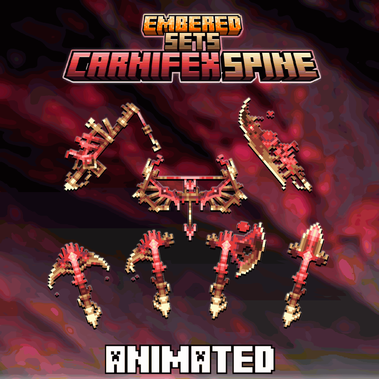Imagen previa de Embered Sets | Carnifex Spine ANIMATED