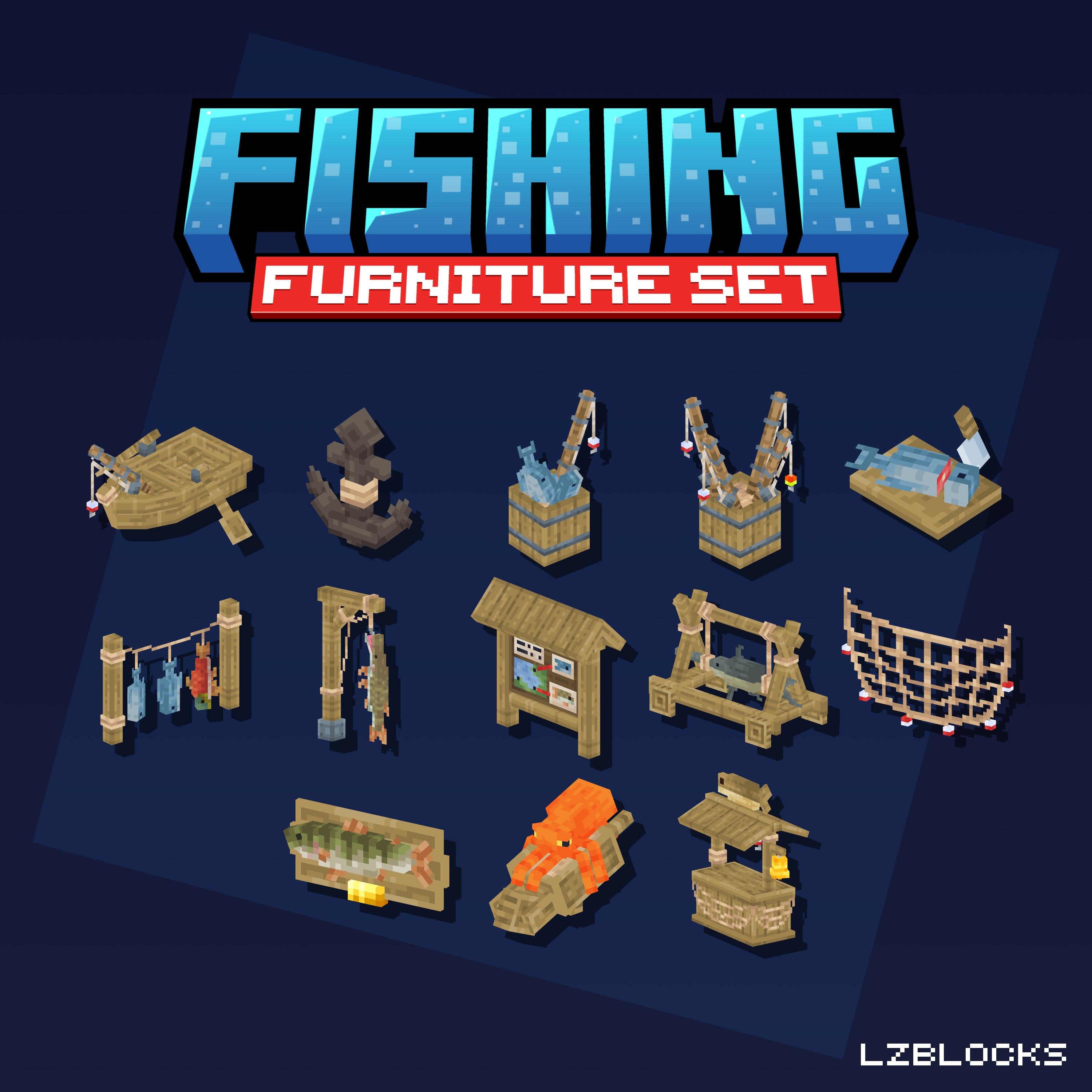 Fishing Furniture Set preview image