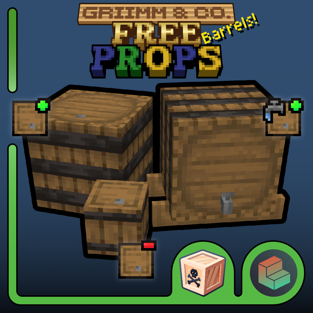 Free Props: Barrels! preview image