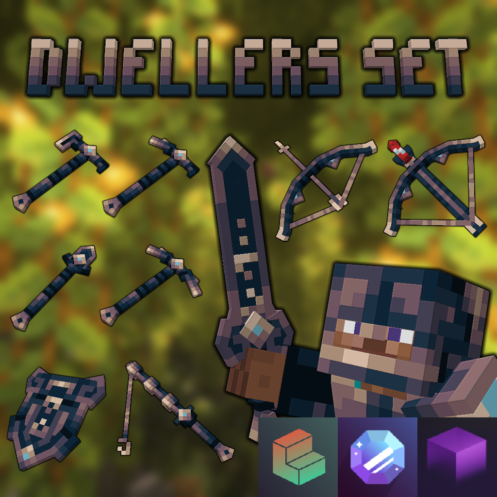 Minecraft Adventurer Dwellers Pack visualização