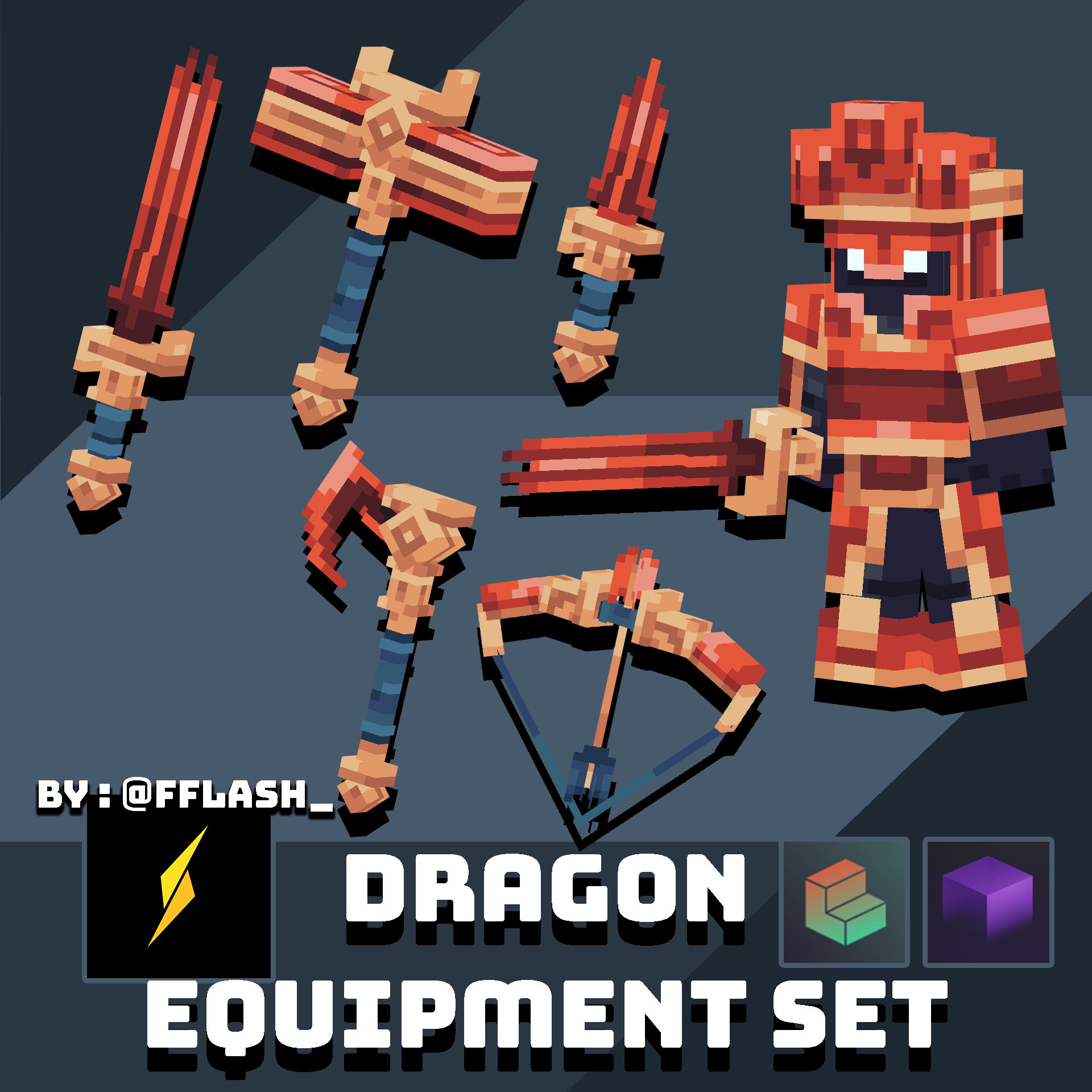 Dragon Equipment Set 미리보기 이미지