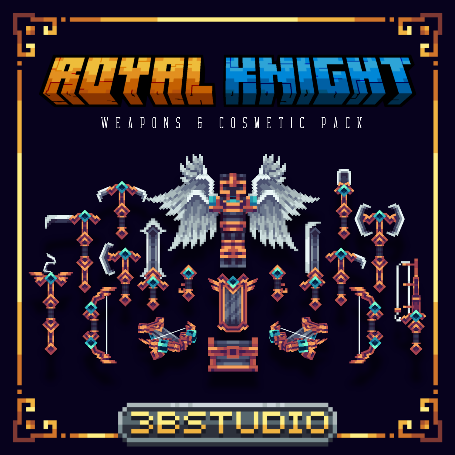 Hình xem trước Vũ khí | Gói RoyalKnight