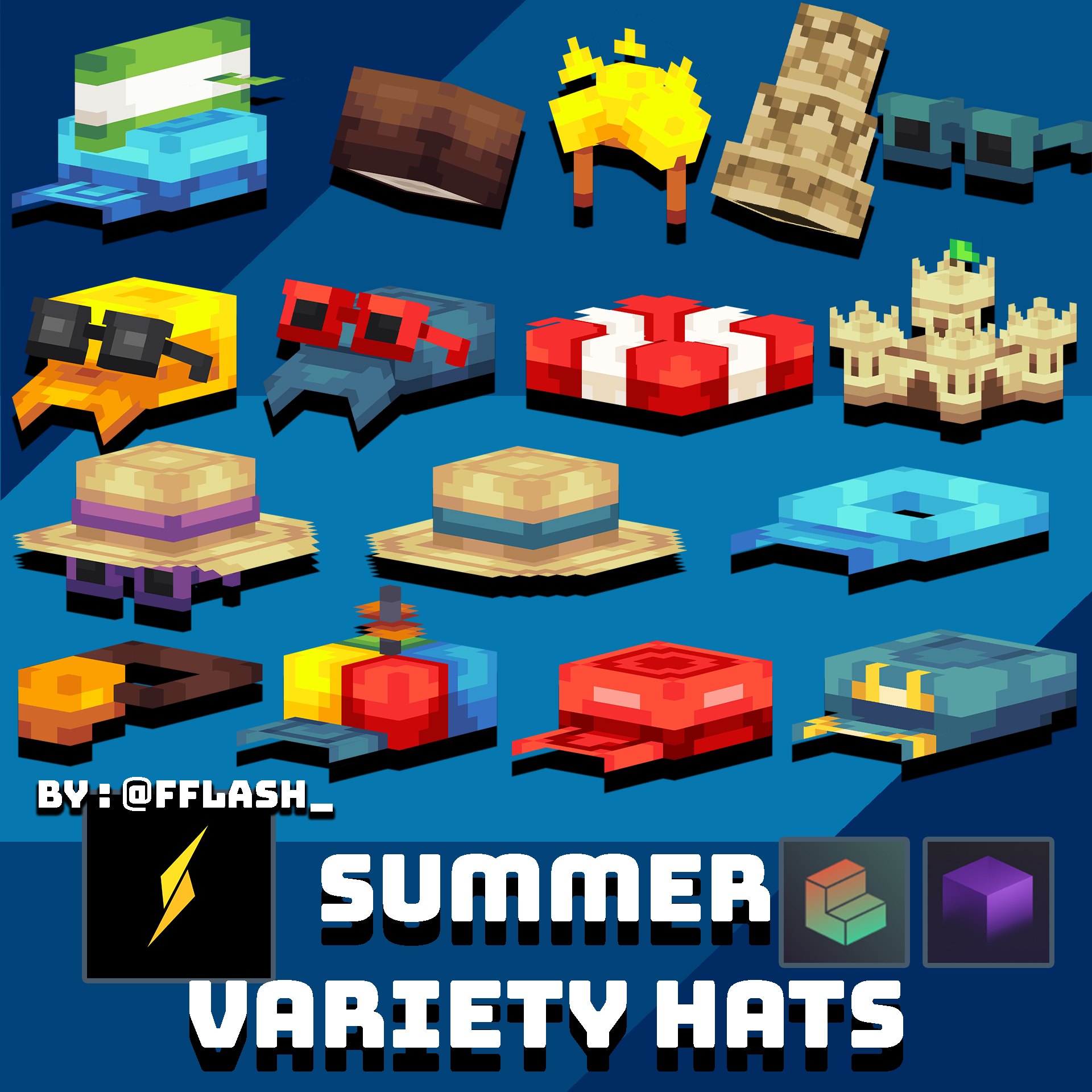 Summer Variety Hats 미리보기 이미지
