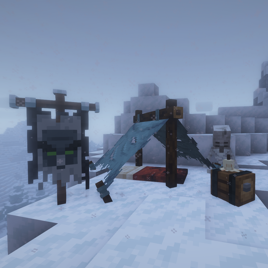 Abandoned Camp on the Mountain