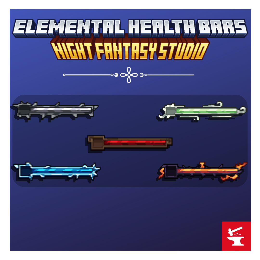 Elemental Health Bars 미리보기 이미지