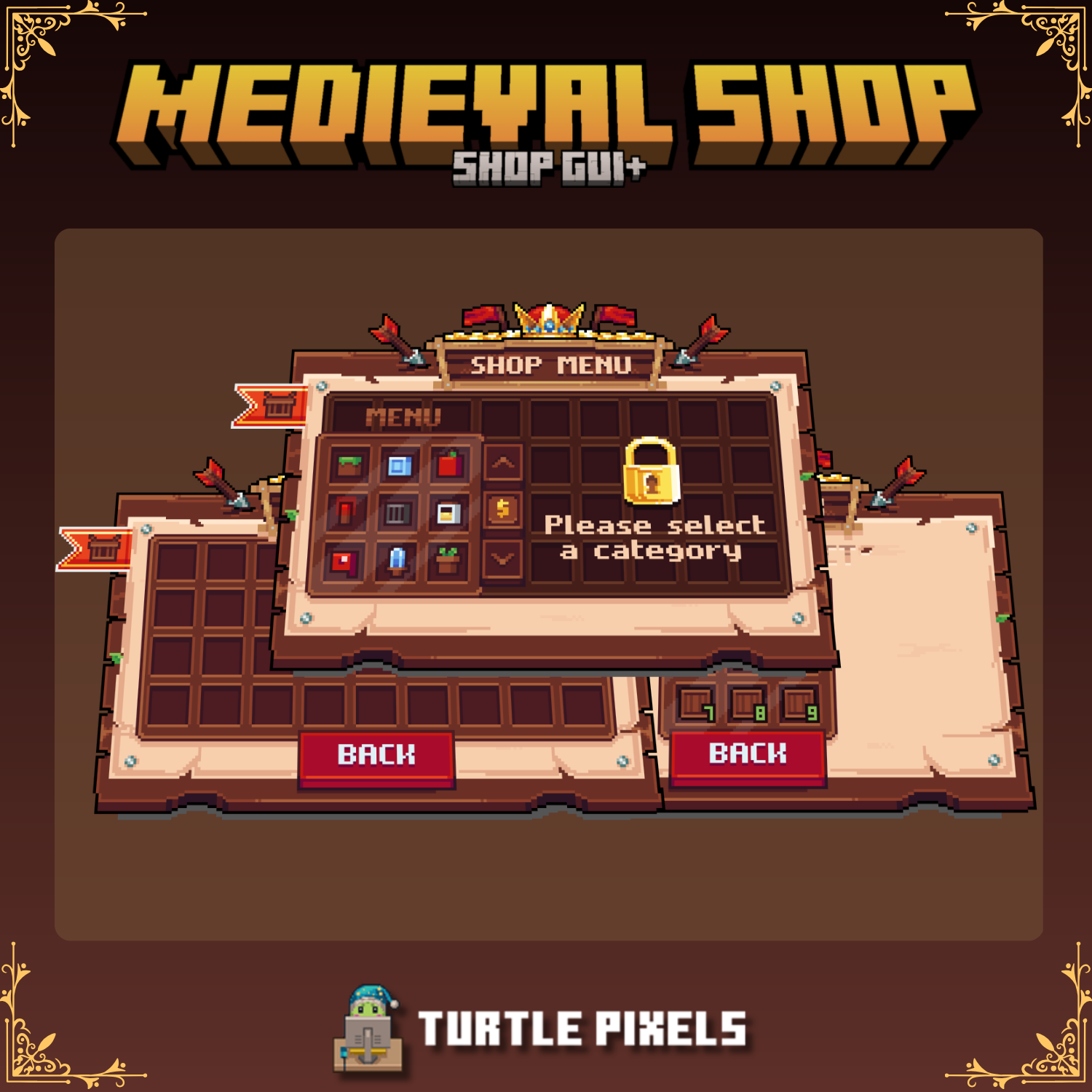 Gui |Medieval Shop GUI (ShopGui+) preview image