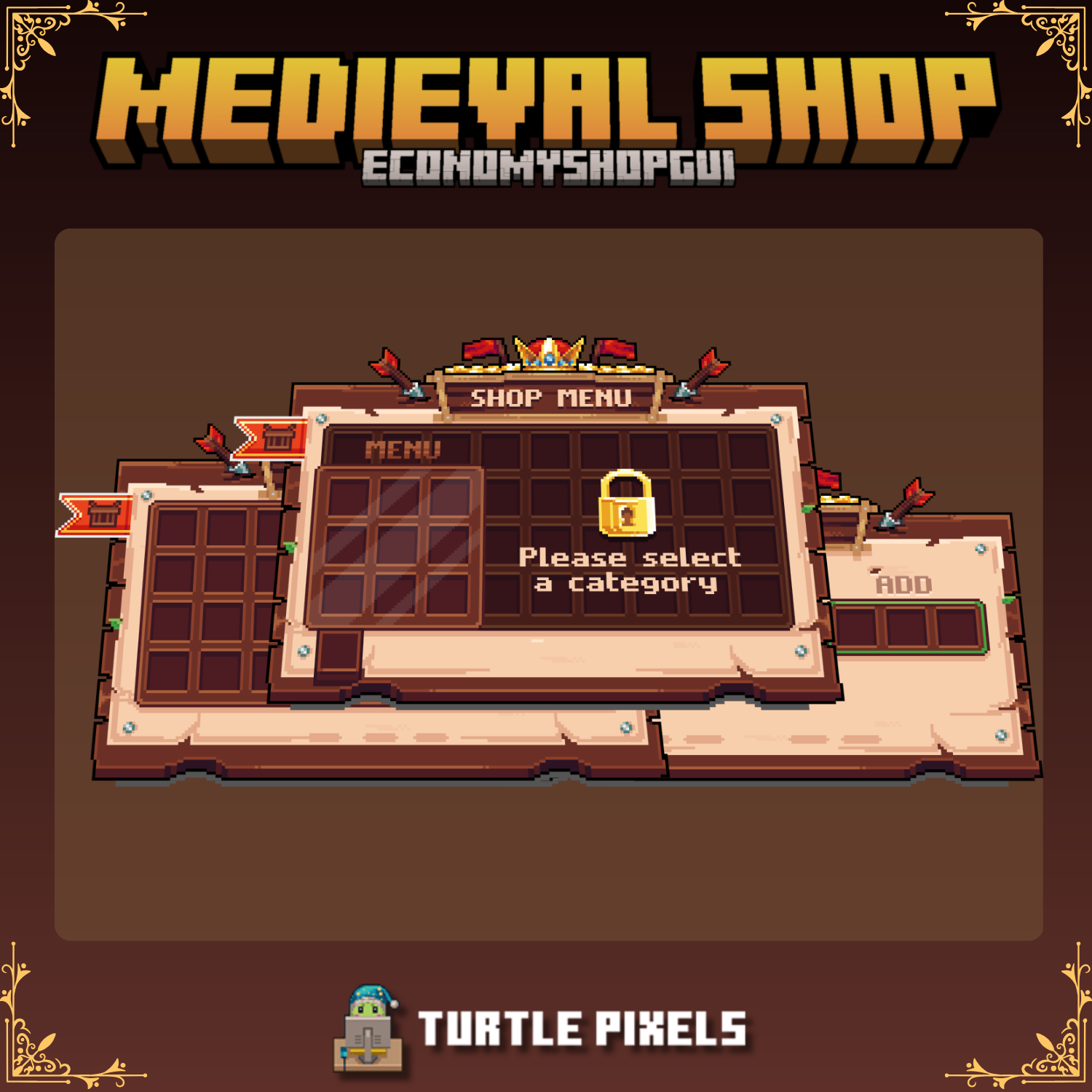 GUI |Medieval Shop [Economy Shop GUI] preview image