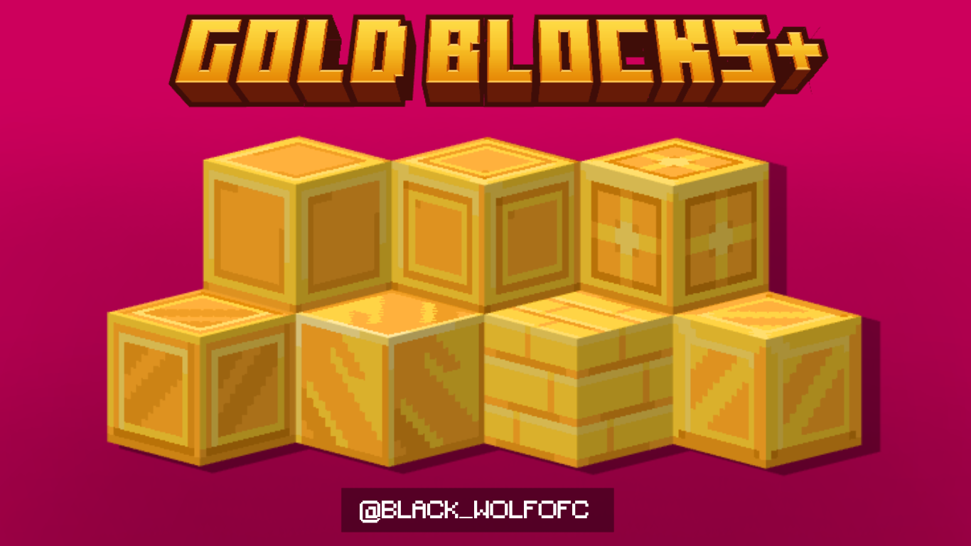 gold blocks + preview image