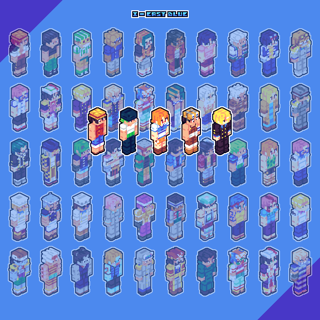 One Piece+ East Blue | Minecraft Skin Pack Vorschau
