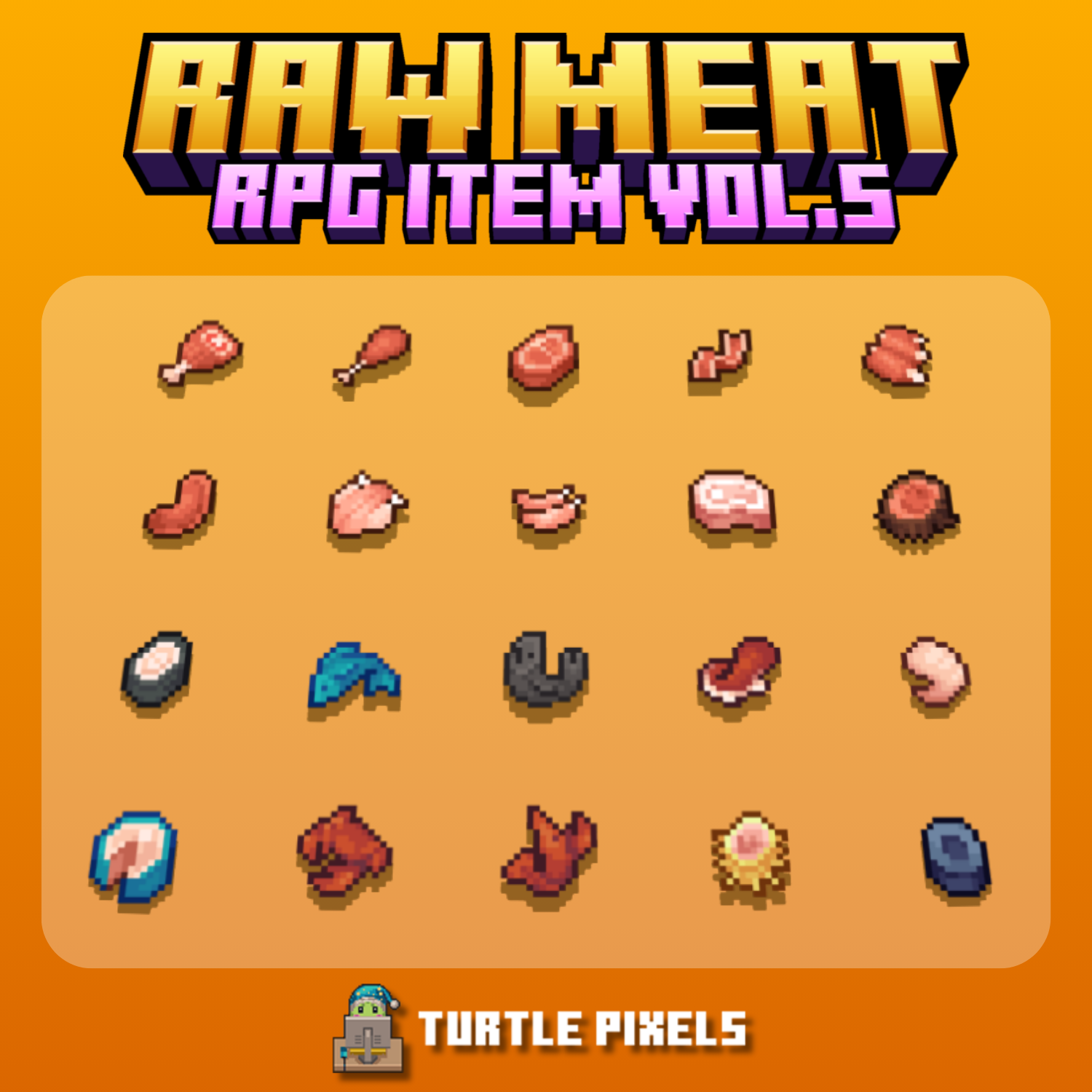 Items |Raw Meat RPG Item Vol.5 preview image