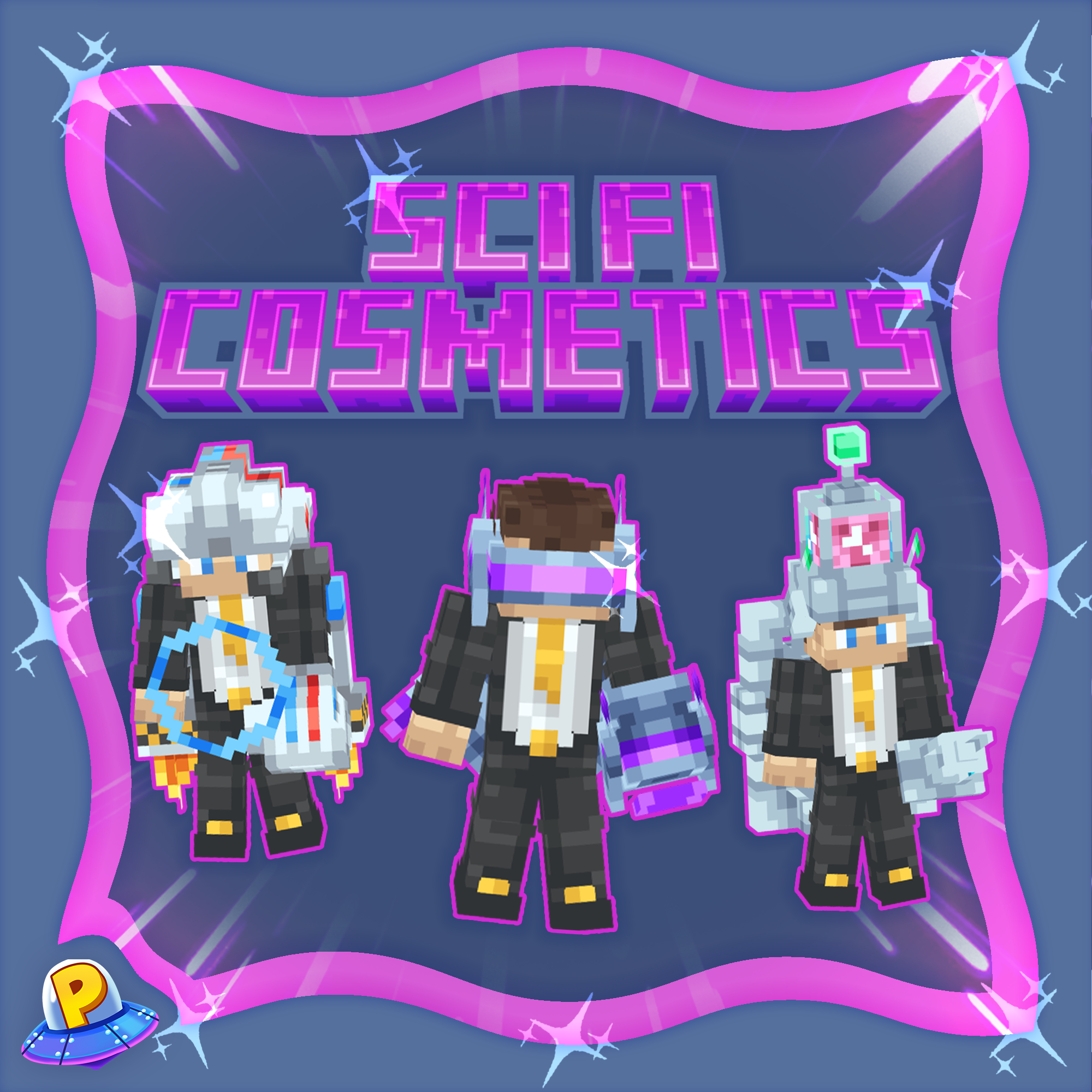 The main thumbnail for the Sci-Fi Cosmetics product by iPlexity.