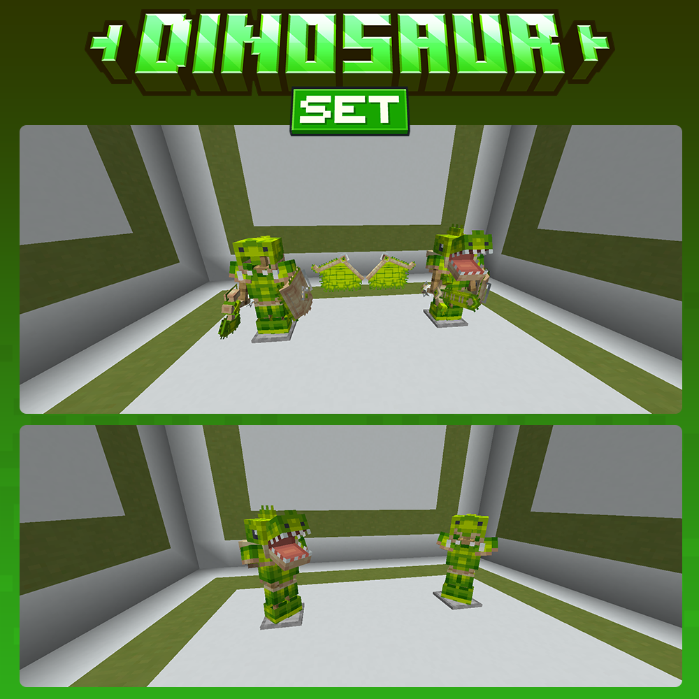 dinosaur tools weapons cosmetic set