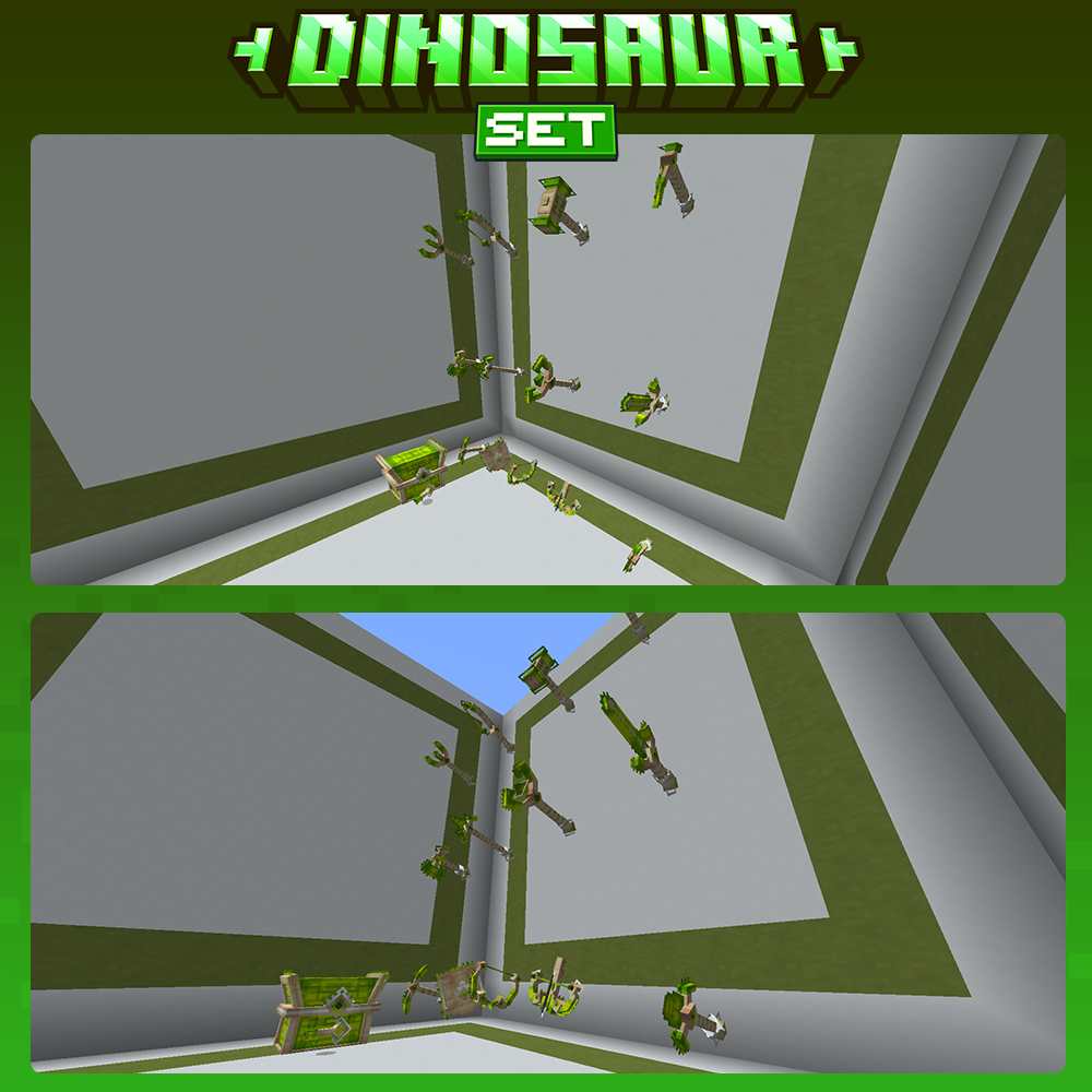 dinosaur tools weapons cosmetic set