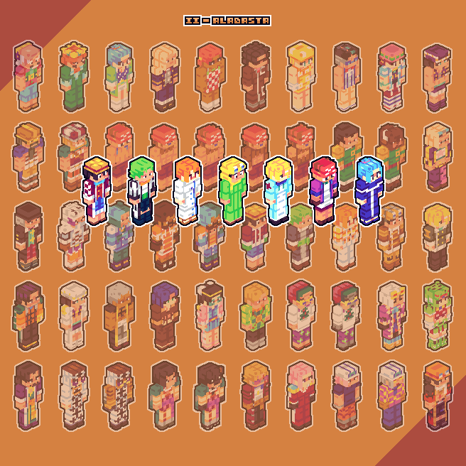 One Piece+ Alabasta | Minecraft Skin Pack Vorschau