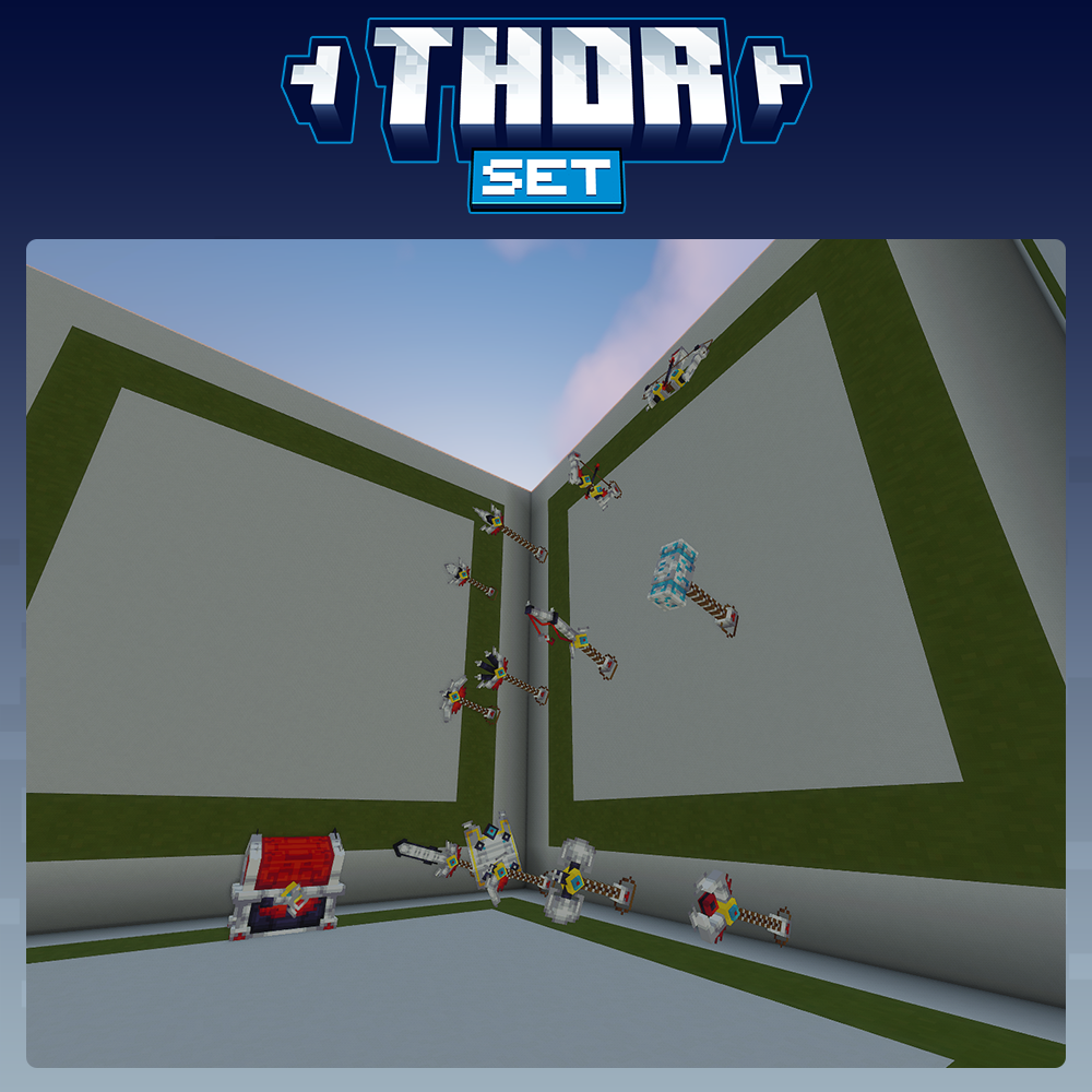 thor set tools weapons armor cosmetic