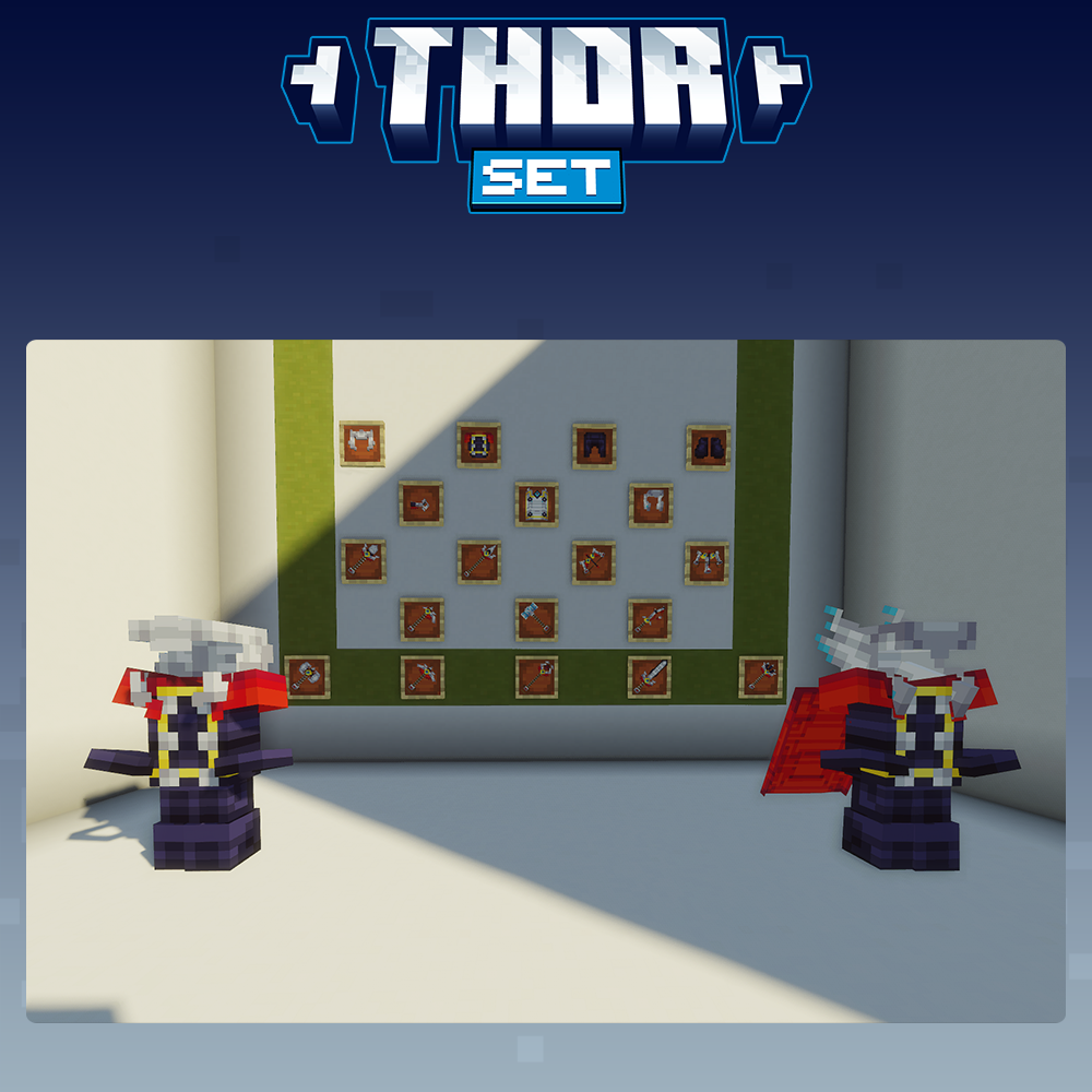 thor set tools weapons armor cosmetic