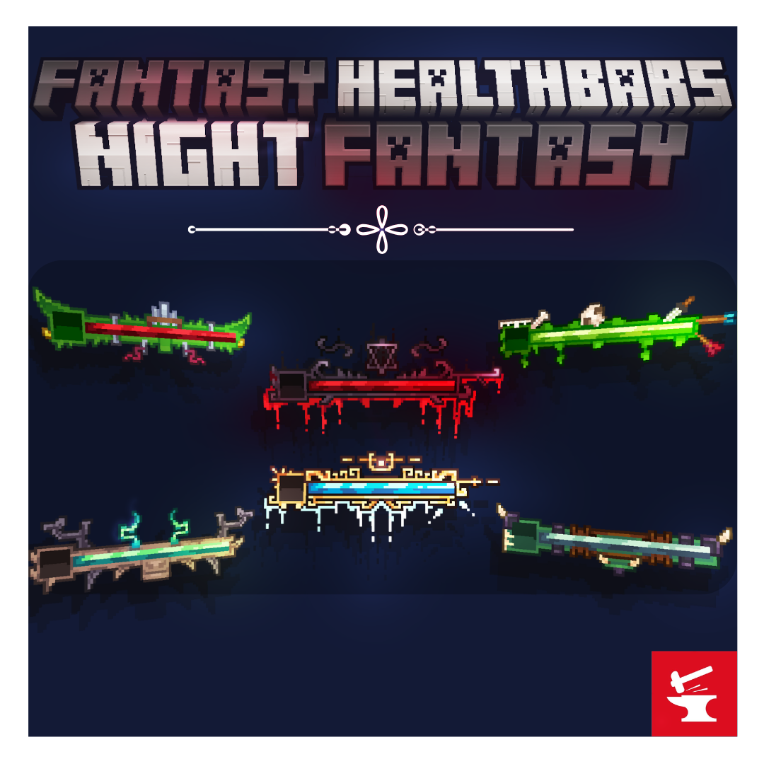 Fantasy Mobs Health Bars 미리보기 이미지