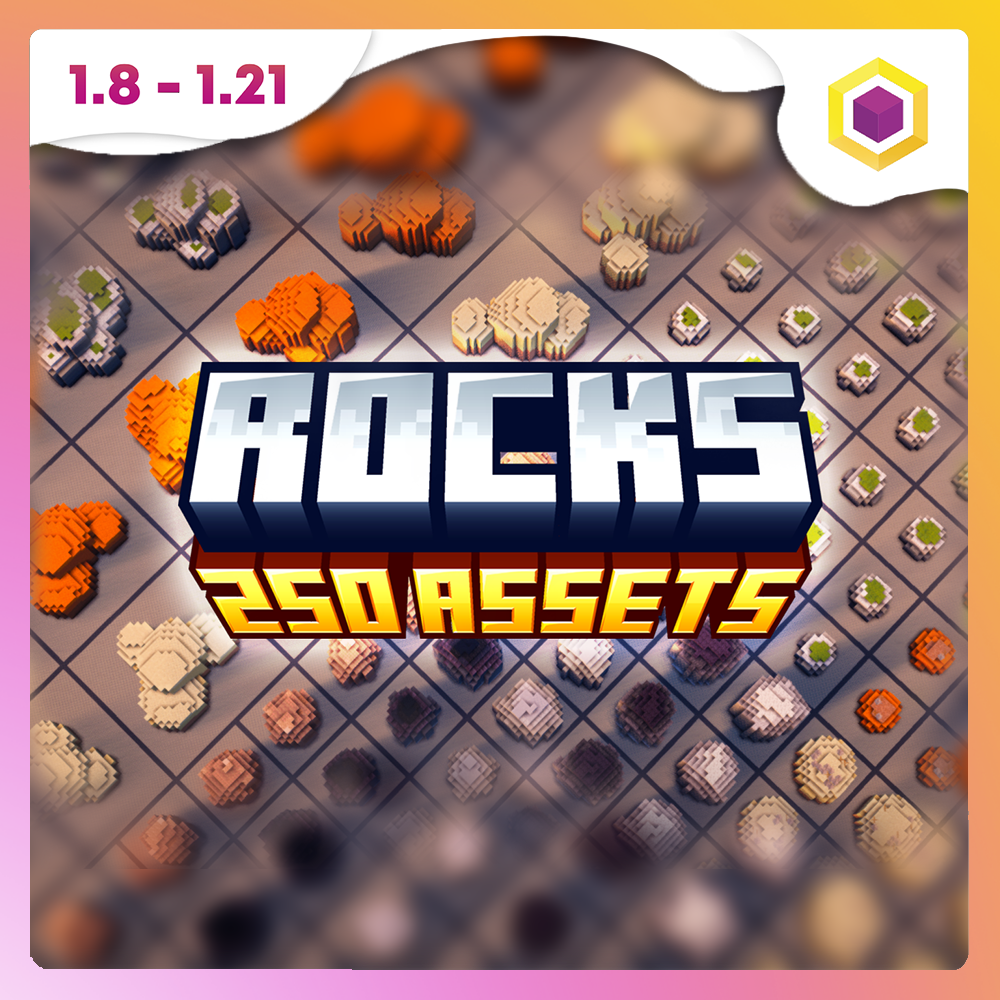Podgląd Rock Assets | 250 Unique Rocks