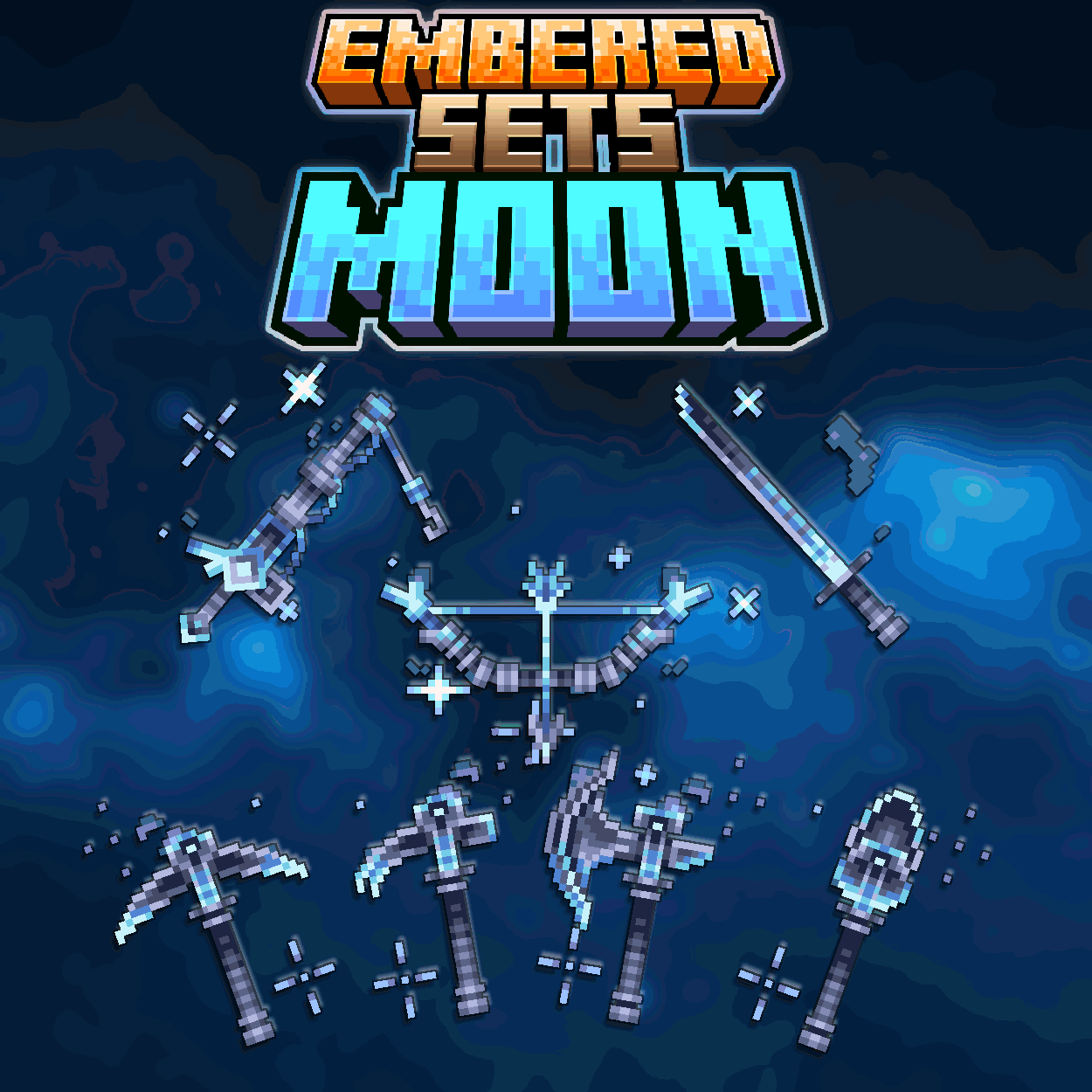 Imagen previa de Embered Sets | Moon ANIMATED