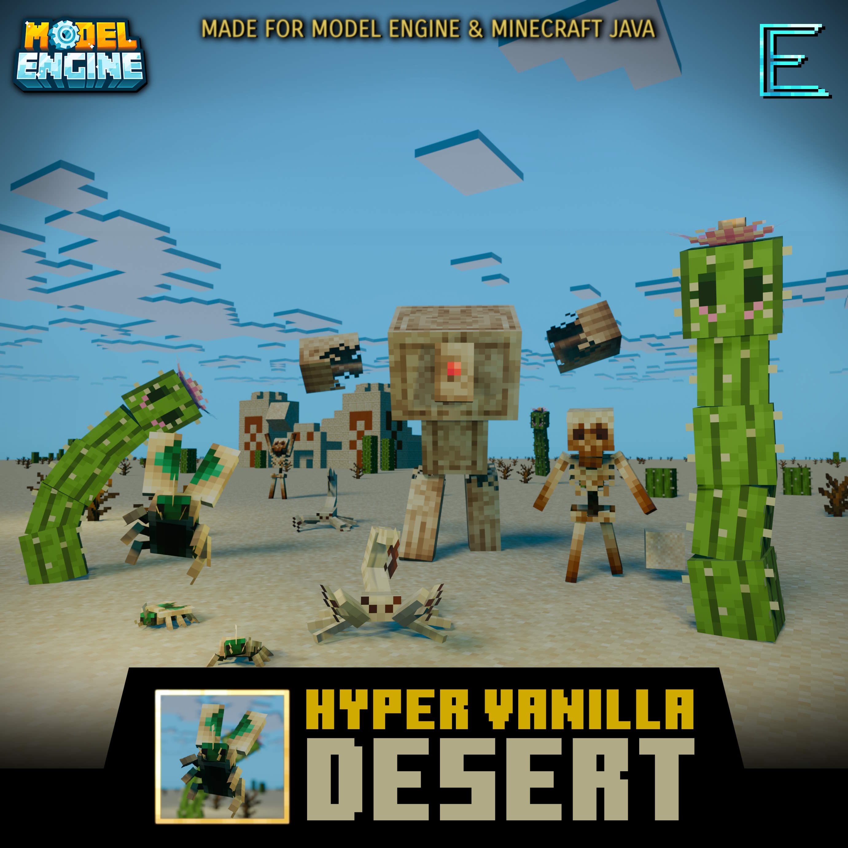Desert Mobs: Hypervanilla Vorschau