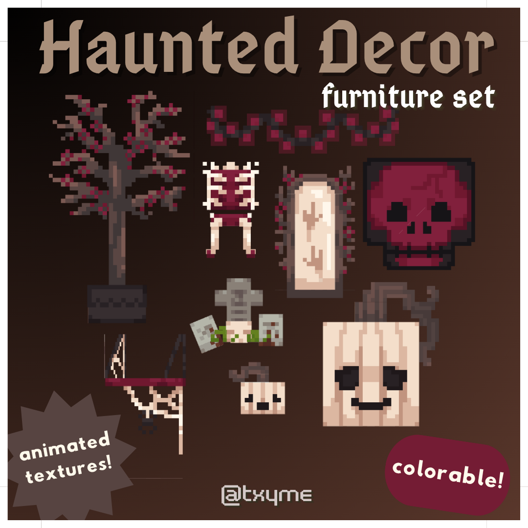 Haunted Decor Set 预览图