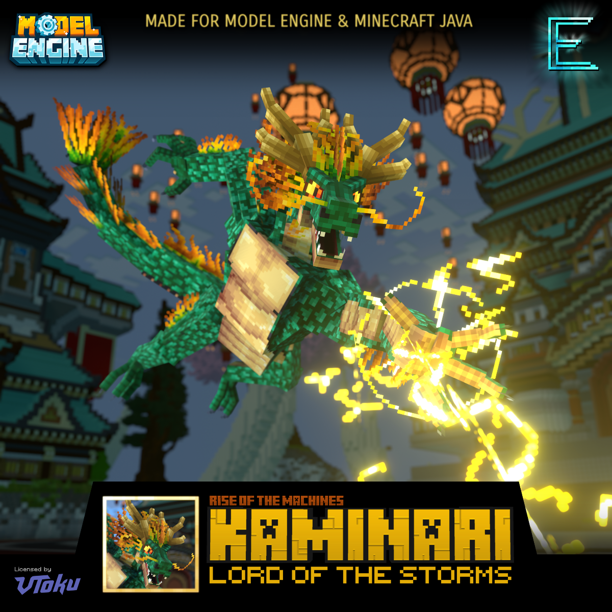 Dragon lord of the storms: Kaminari (Rise of the Machines V3) Vorschau