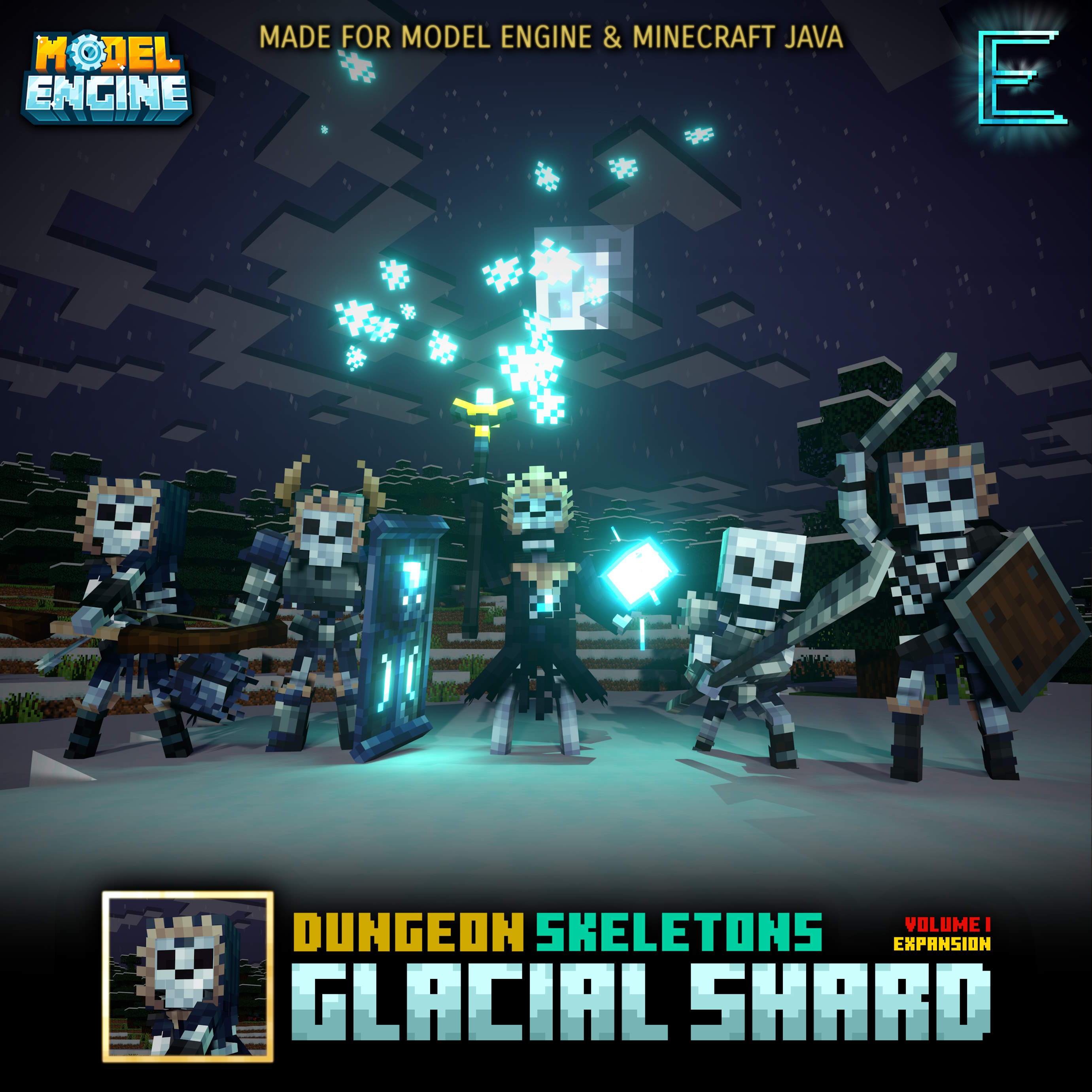 Dungeon Skeletons: Glacial shard Vorschau