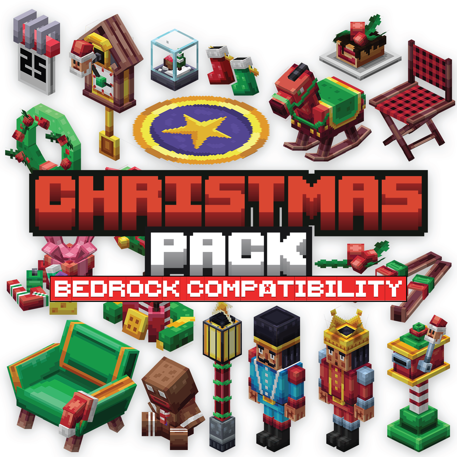 Imagen previa de Christmas Furniture Volume 1 [For GeyserMC]
