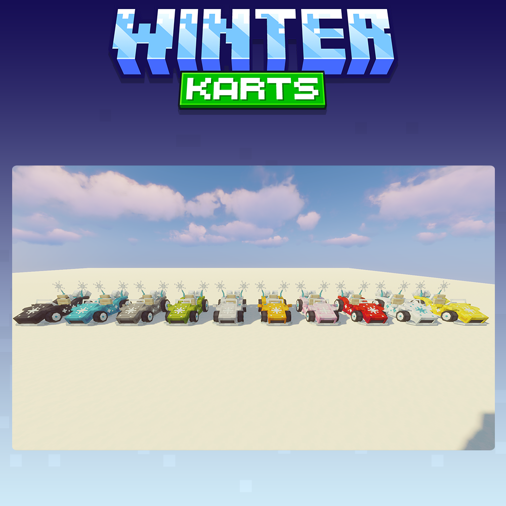winter karts mount vehicle pets mobs