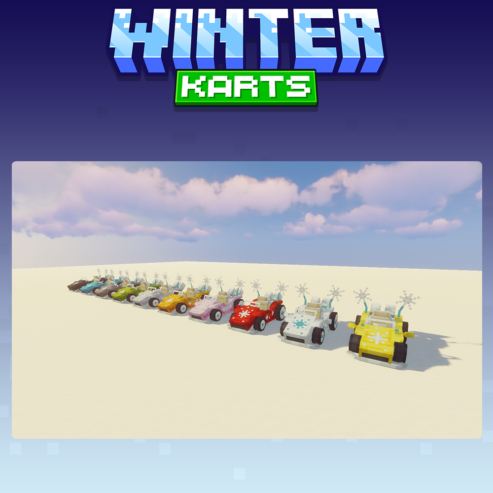 winter karts mount vehicle pets mobs