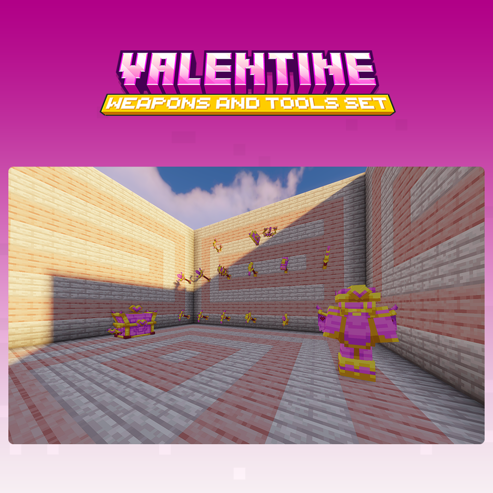 valentine day tools weapons armor cosmetics