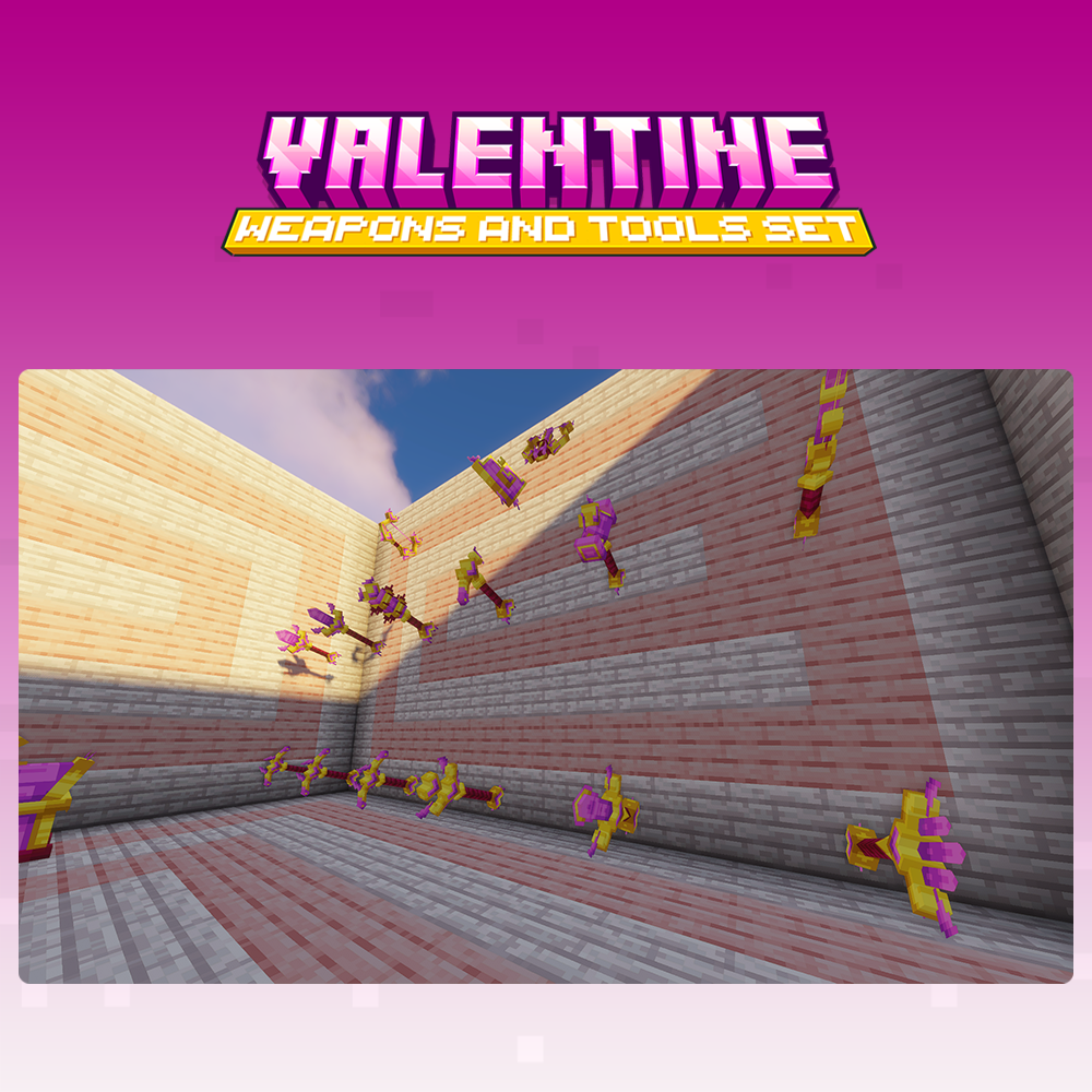 valentine day tools weapons armor cosmetics