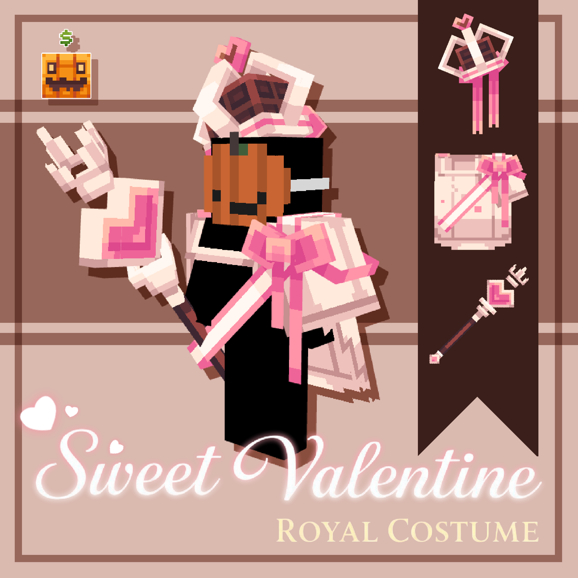 Sweet Valentine Royal Costume 预览图