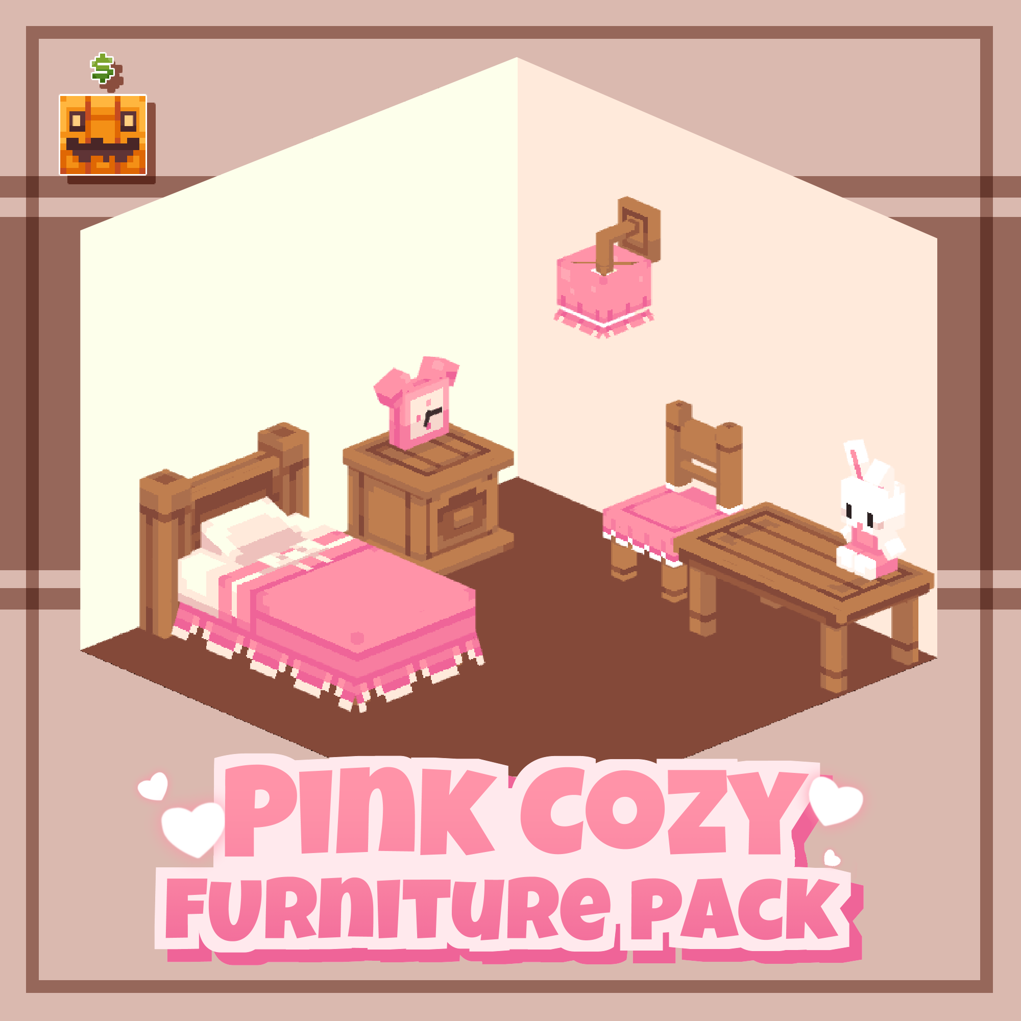 Pink Cozy Furniture Pack 预览图
