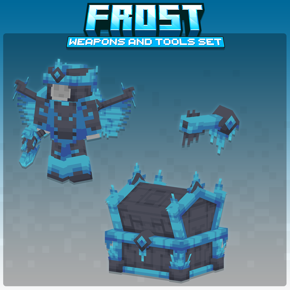Frost Weapons, Tools, Cosmetics, Armor Set