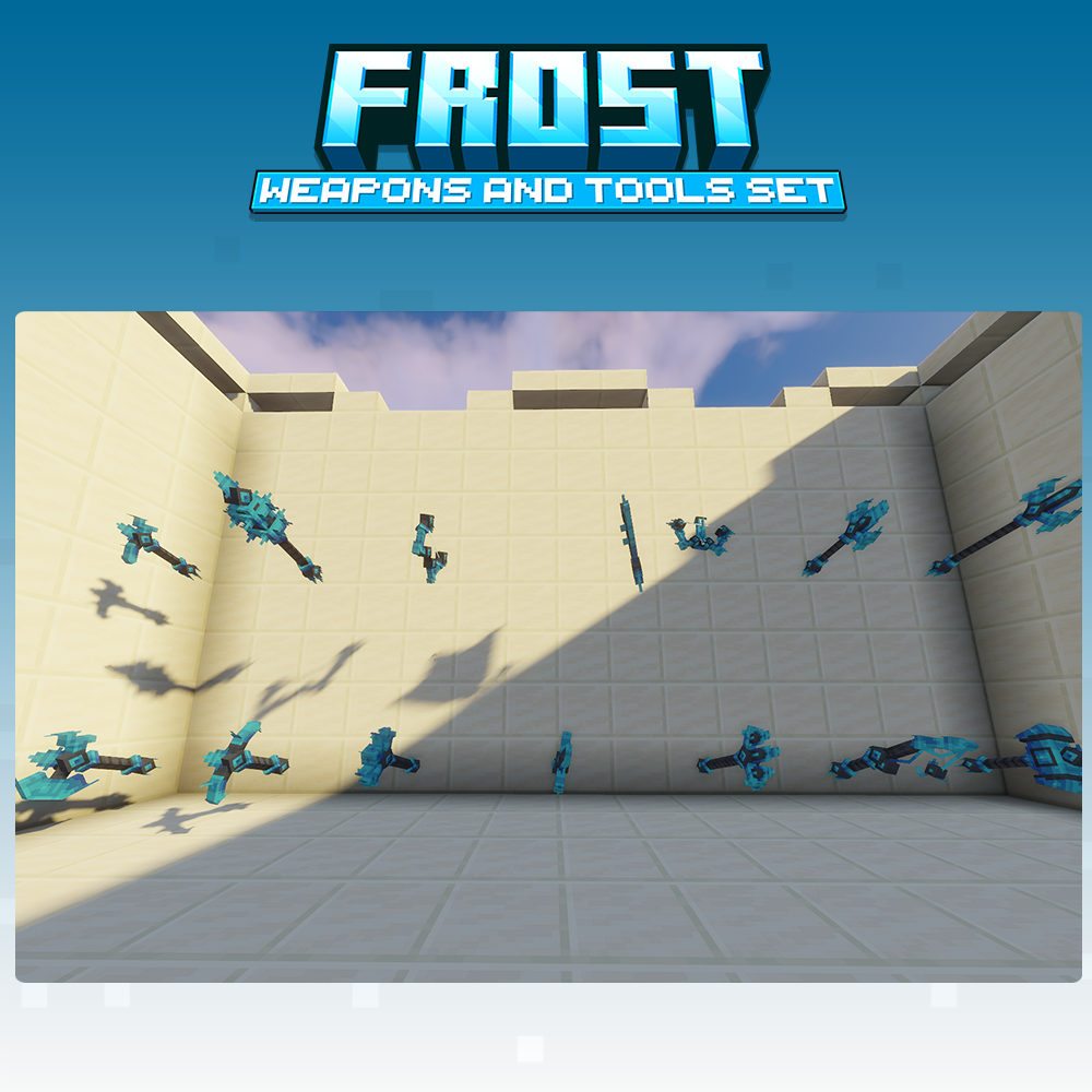 Frost Weapons, Tools, Cosmetics, Armor Set