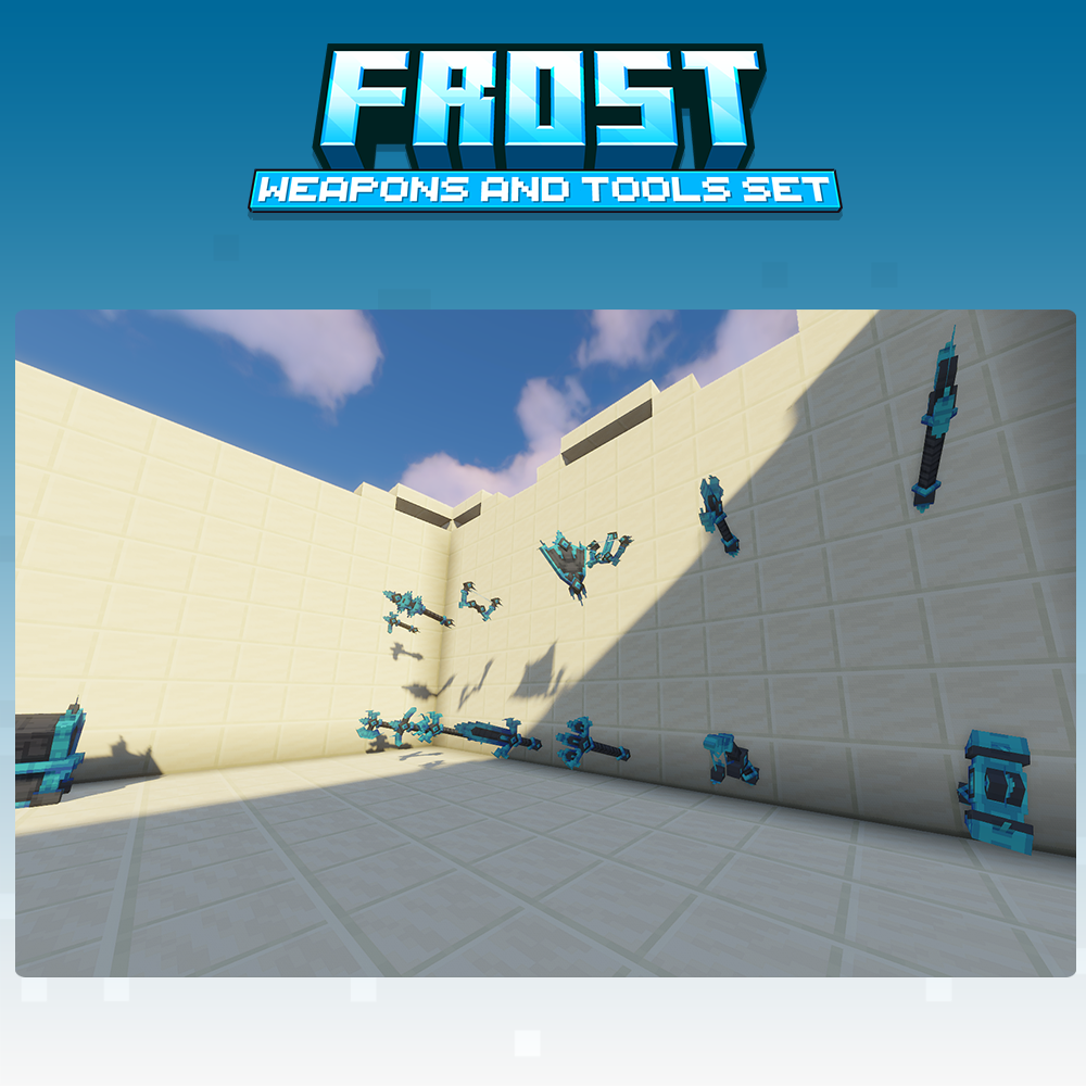 Frost Weapons, Tools, Cosmetics, Armor Set