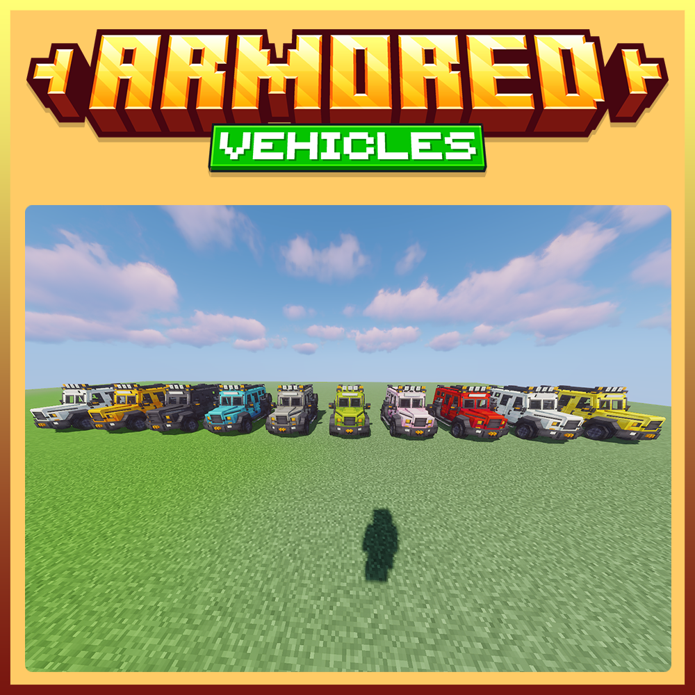 armored vehicles mounts entities car truck