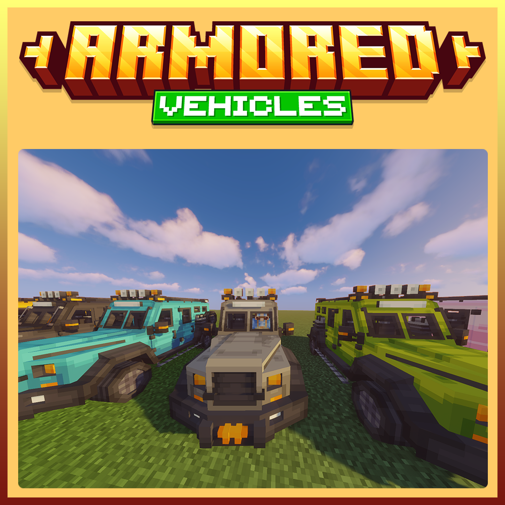 armored vehicles mounts entities car truck