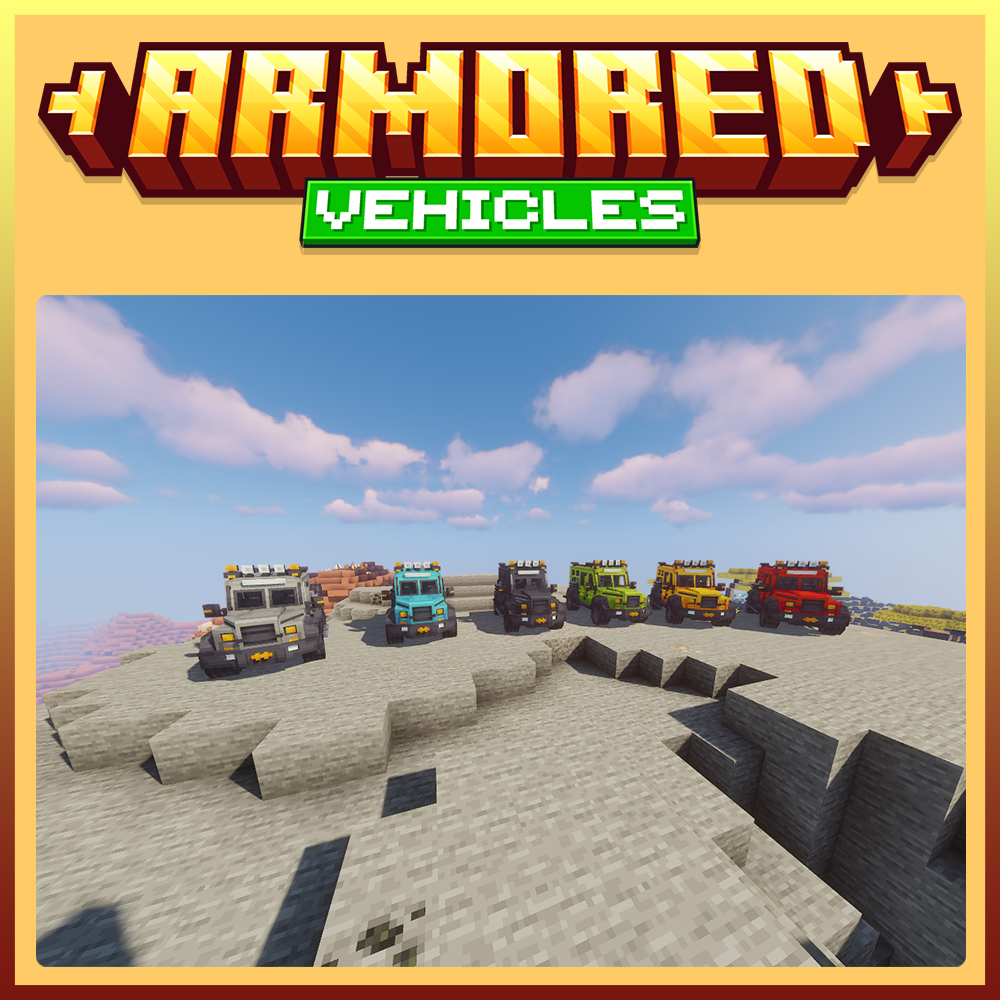 armored vehicles mounts entities car truck