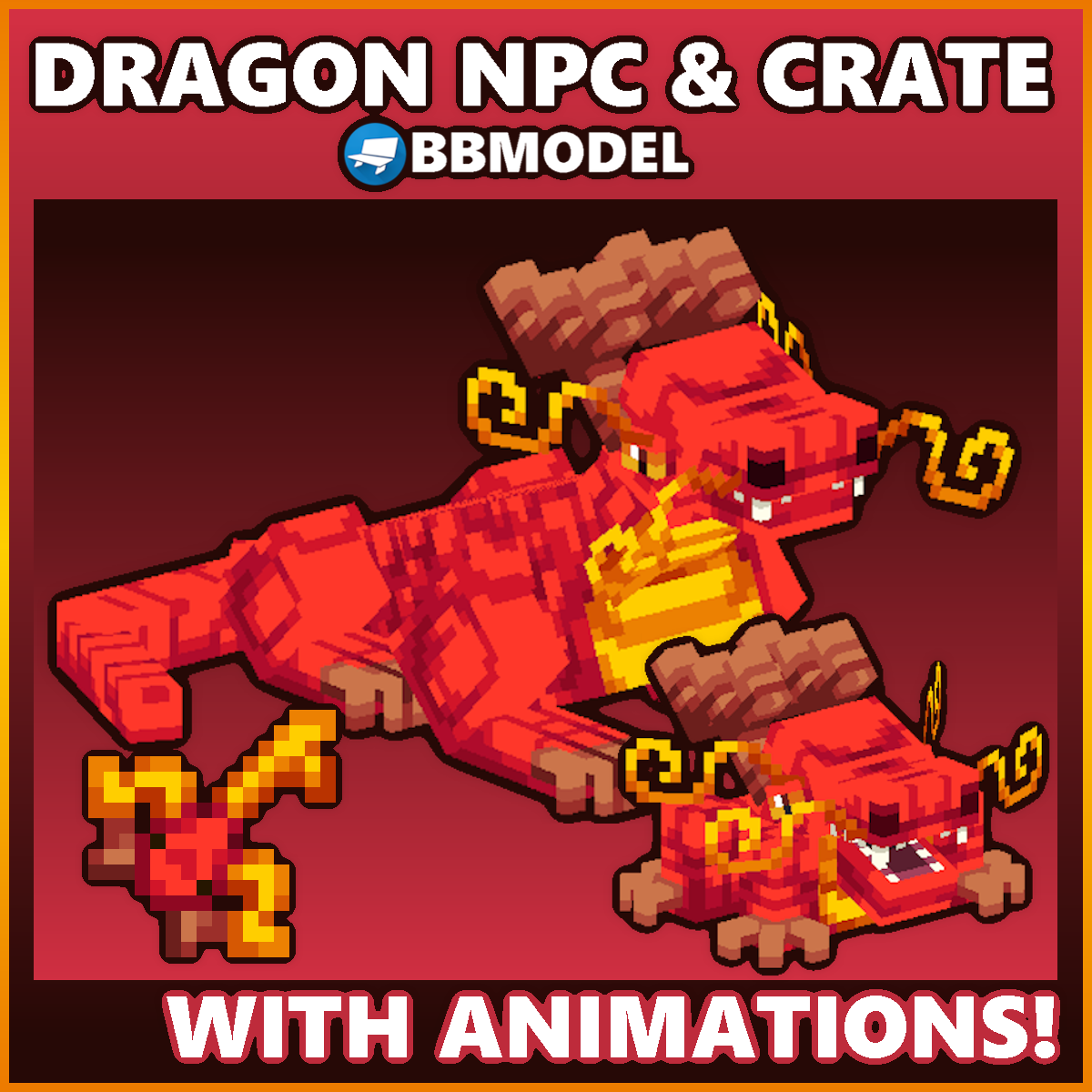 Dragon NPC and Crate - NO CONFIGS 미리보기 이미지