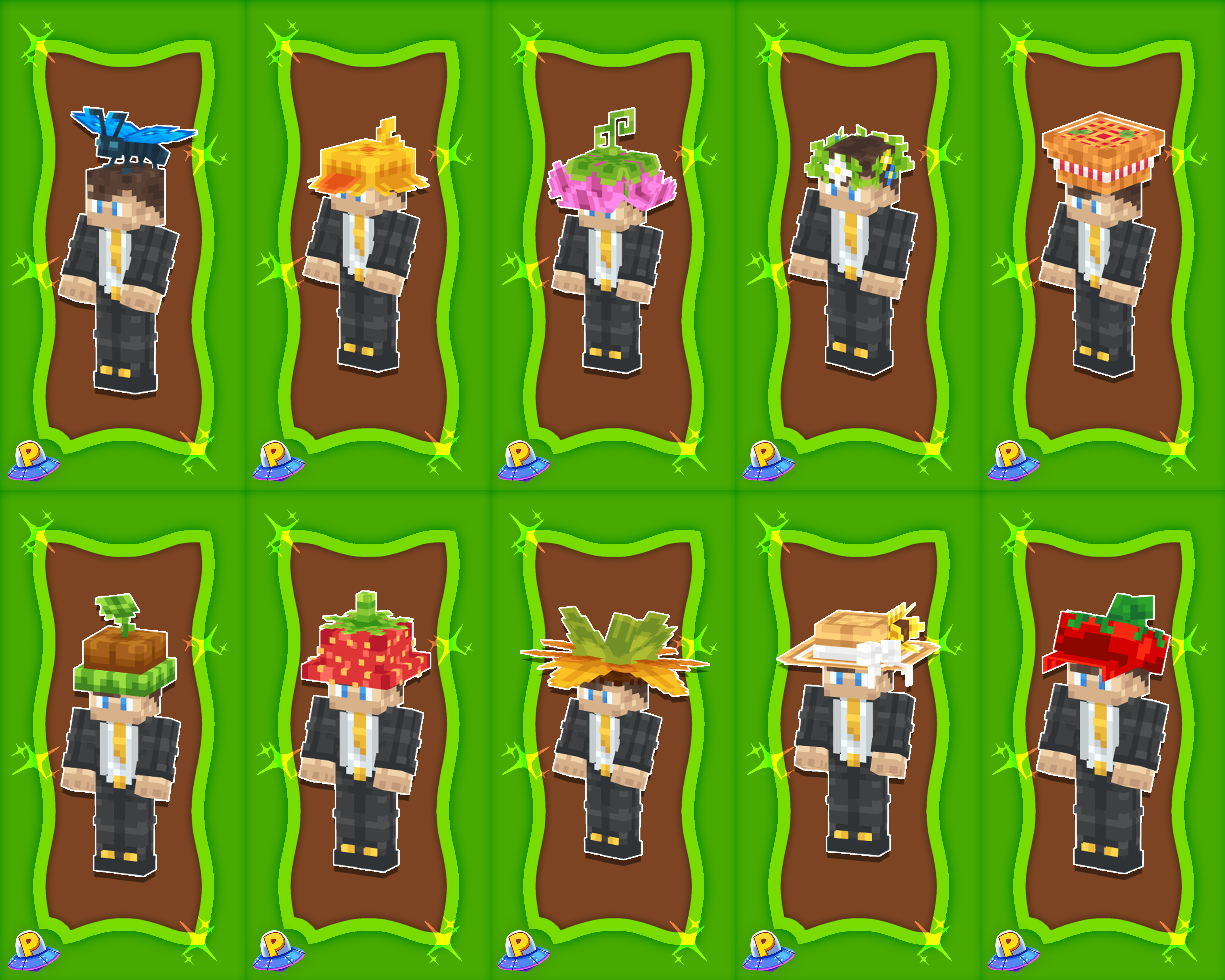 The display of 3d models for the Spring Hats 2026 product by iPlexity.