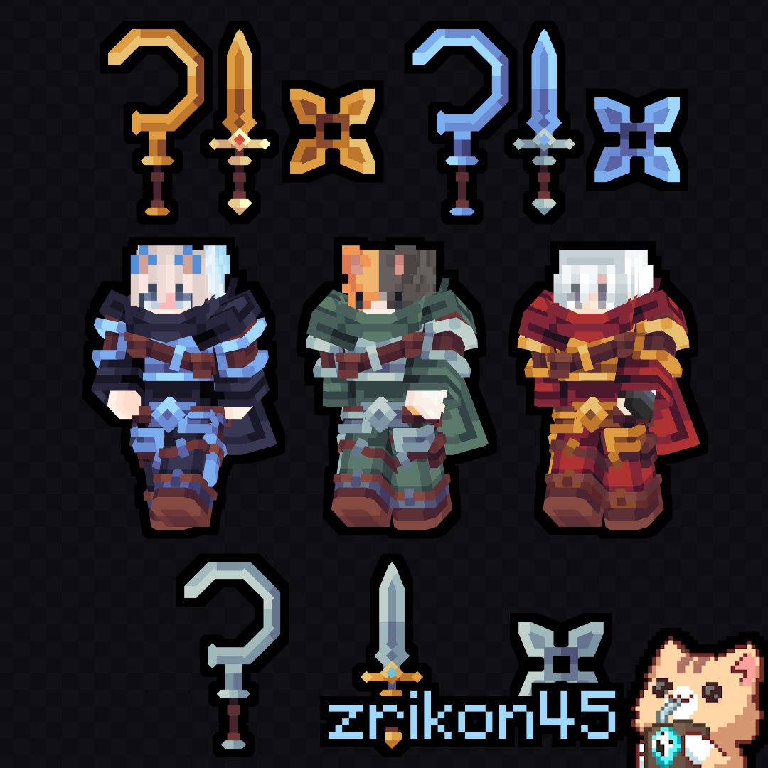 Assassin Armor & Weapon Pack [LRPG Series] preview image