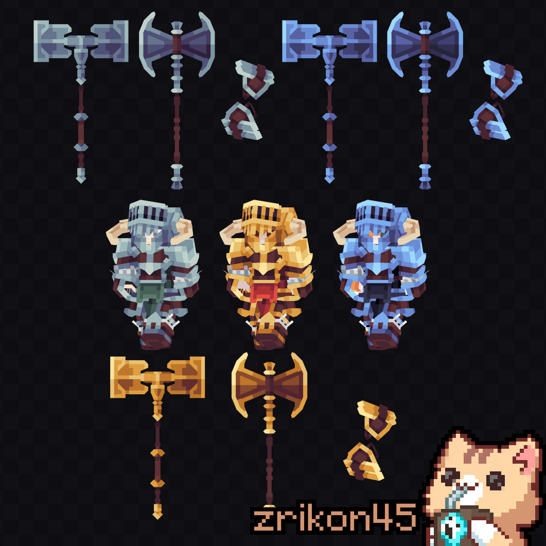 Berserk Armor & Weapon Pack [LRPG Series] preview image